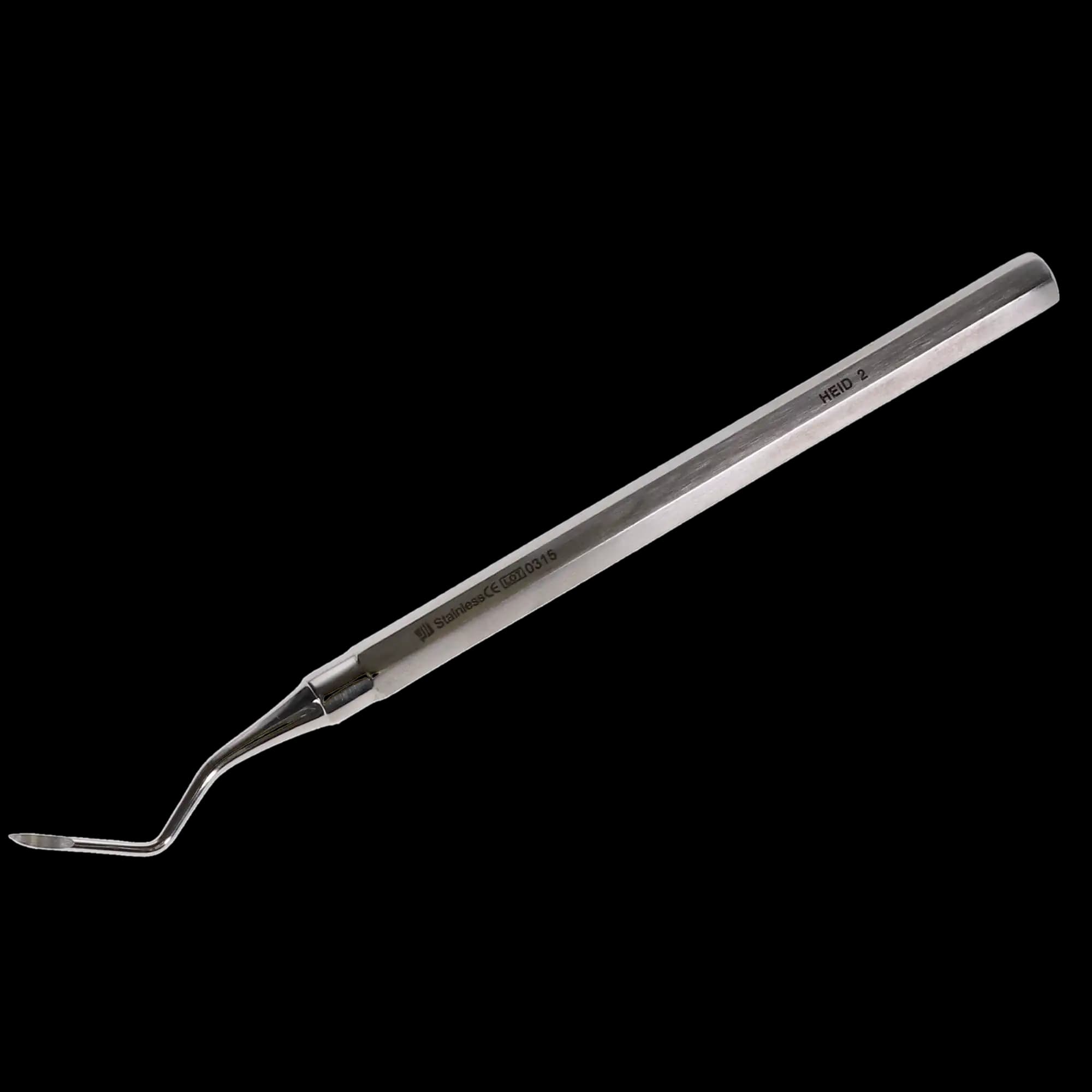 J&J Instruments #2 Heidbrink Root Tip Pick, Single End, Stainless Steel, 1/Pk, JJI-04-220 thumbnail 3