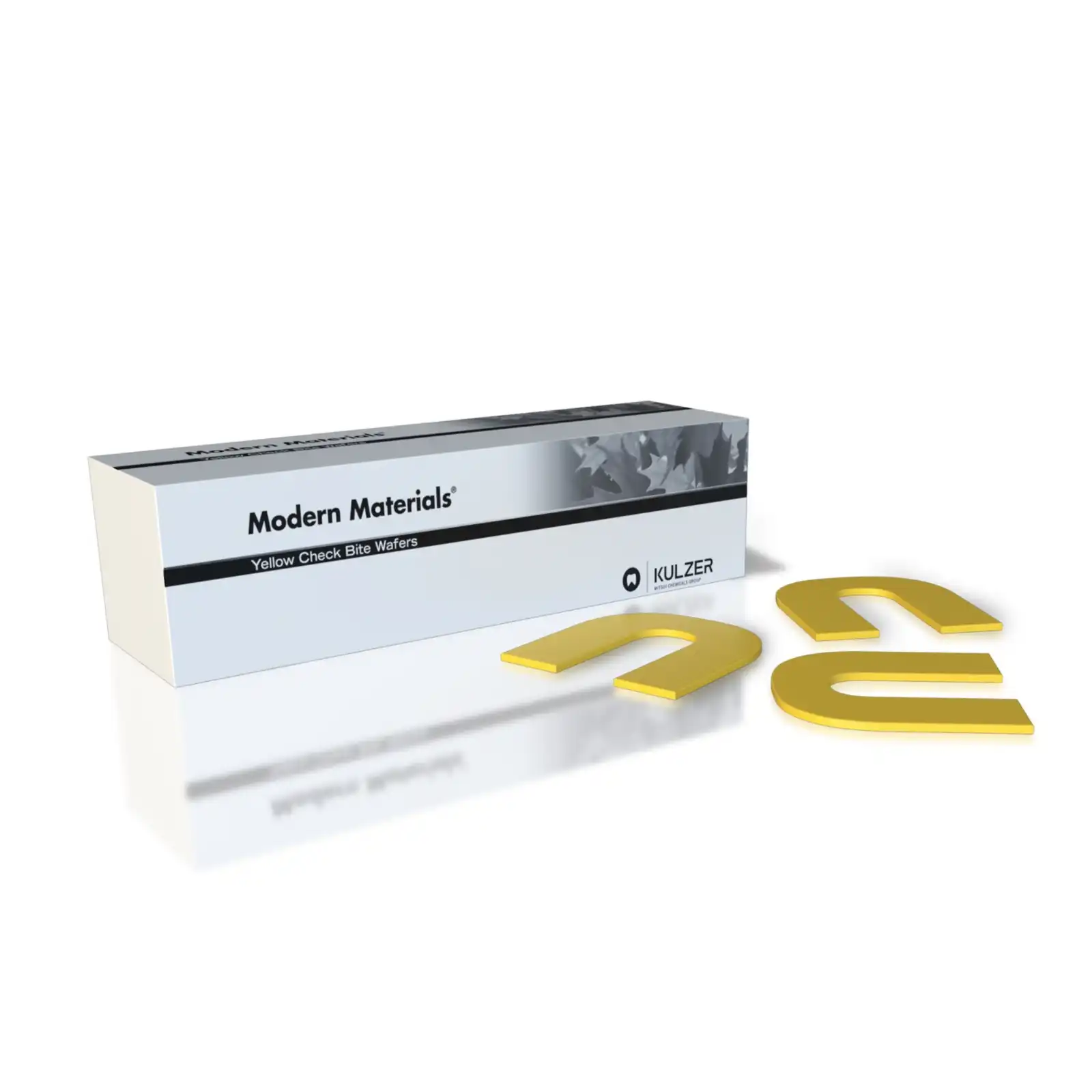 Kulzer Check Bite Wafers, Yellow, 0.125" Thick, Trial Package, 48/Box, 50095094 thumbnail 6
