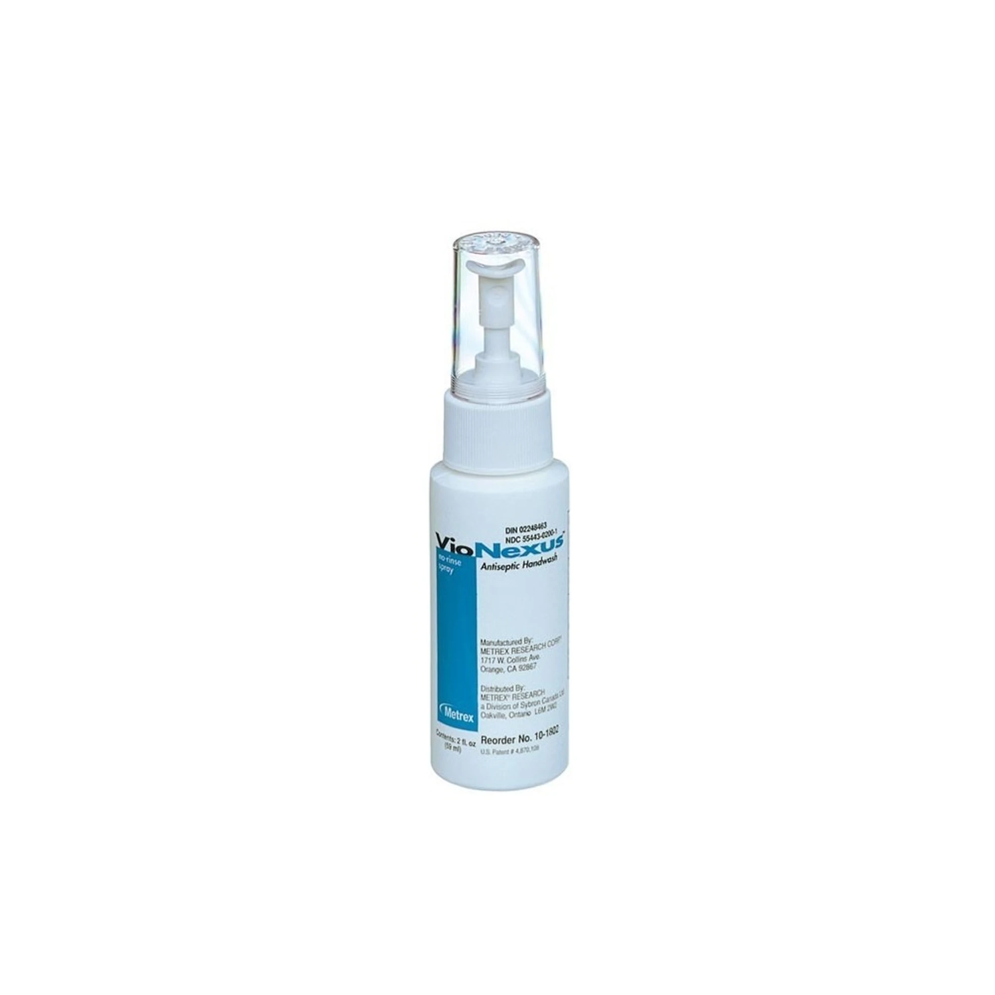 VioNexus No-Rinse Spray Antiseptic Handwash, Unscented, 2 oz Spray Bottle, 10-1802 thumbnail 5
