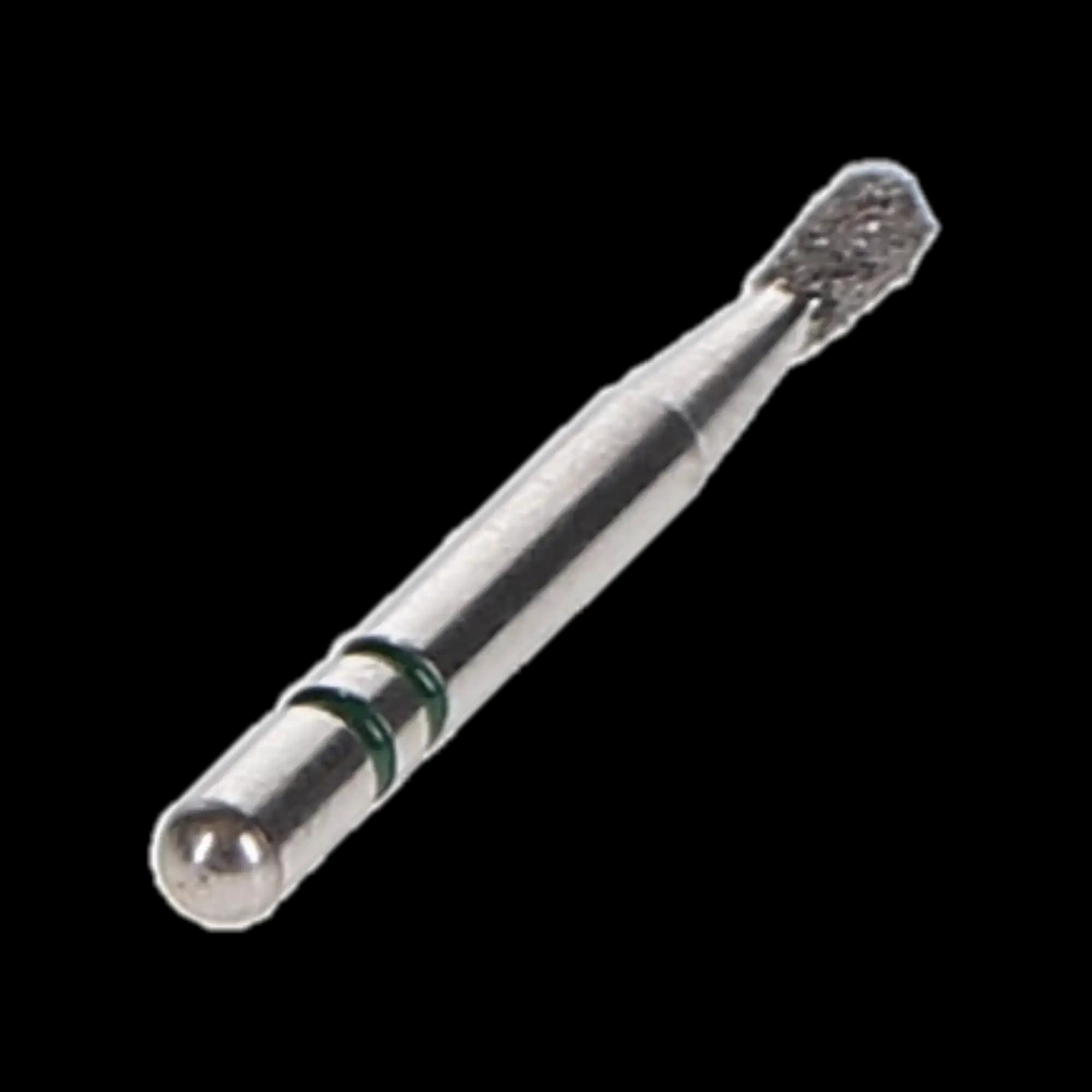 Two Striper Operative Diamond Burs, FG, Pear, # 362.3, 1.3 mm Major/1.1 mm Minor, Coarse, Green, 5/Pk, 2015792 thumbnail 3