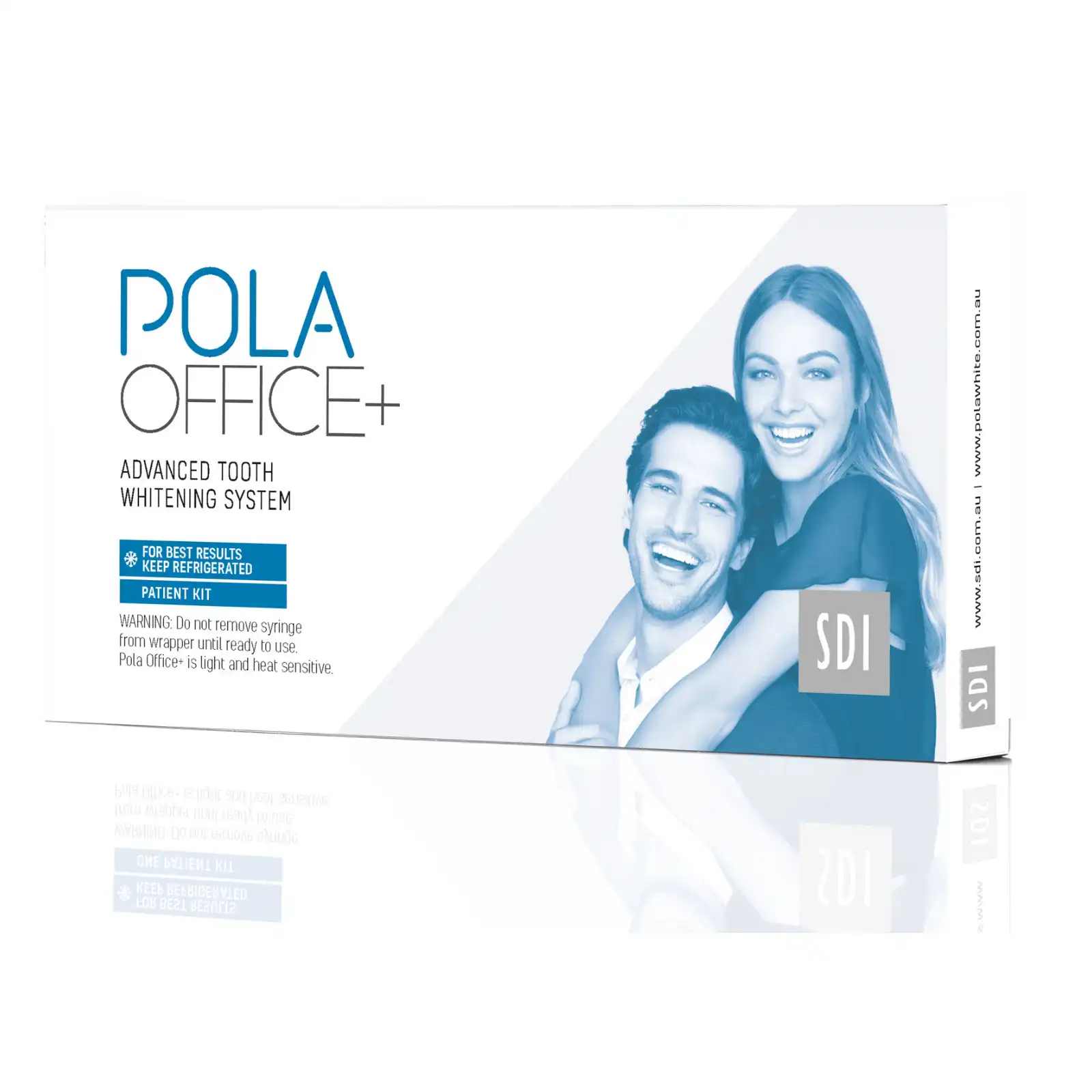 SDI Pola Office+ In-Office Tooth Whitening System, 37.5% Hydrogen Peroxide, 1-Patient Kit with Cheek Retractor, 2.8 mL Syringe, 7700431, 1/Pk thumbnail 2