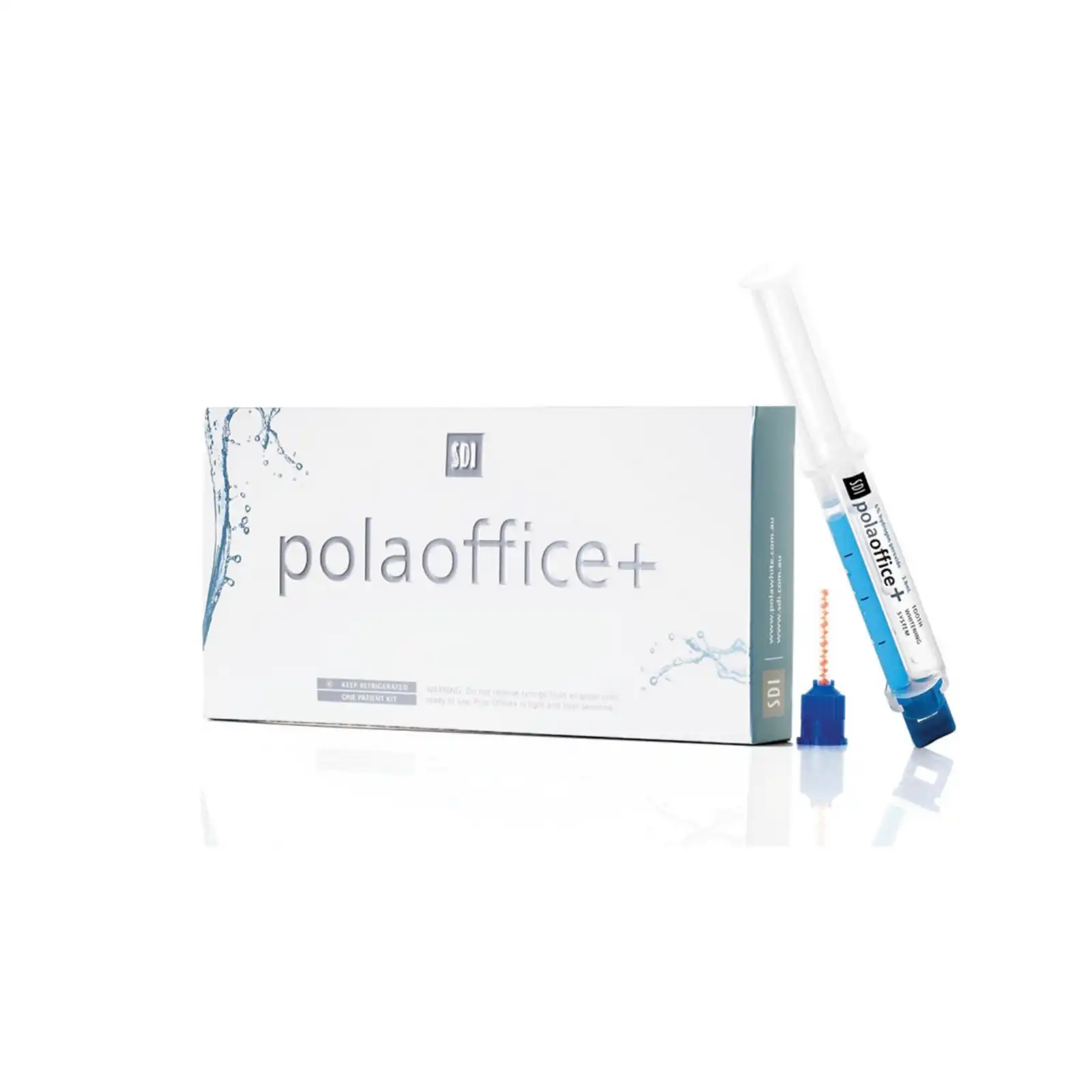 SDI Pola Office+ 37.5% Hydrogen Peroxide In-Office Tooth Whitening System, Bulk Kit, 10 x 2.8 mL Syringes, No Retractors, 7700457 thumbnail 2