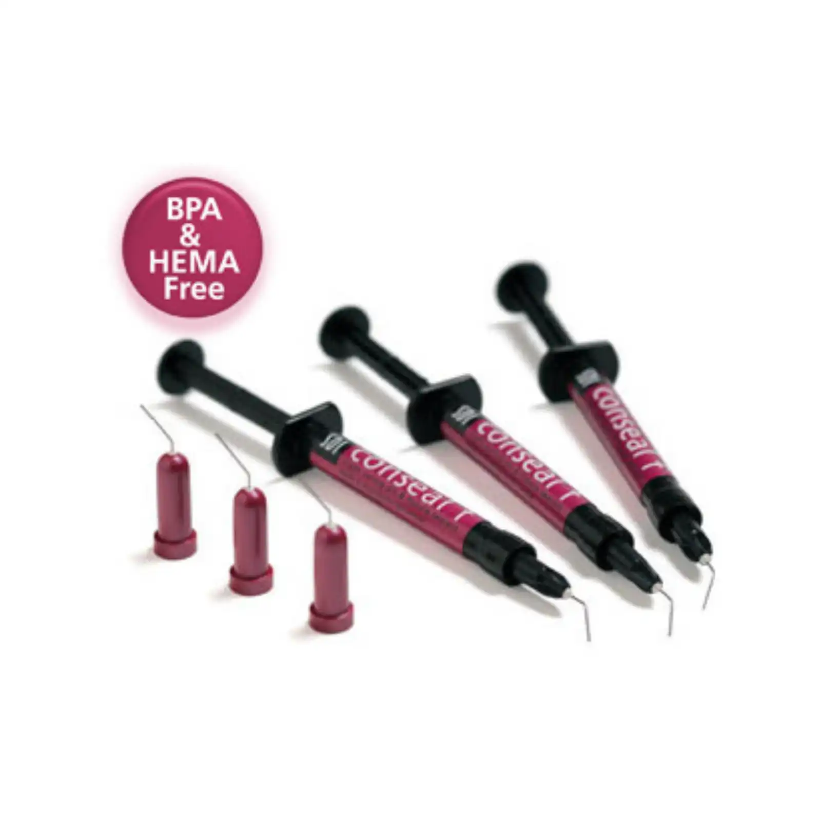 SDI Conseal F Pit & Fissure Sealant Bulk Syringe Kit, Light-Cured, Fluoride-Releasing, 10 x 1 g Syringes with 40 x 27 Ga Tips, 7850013 thumbnail 2