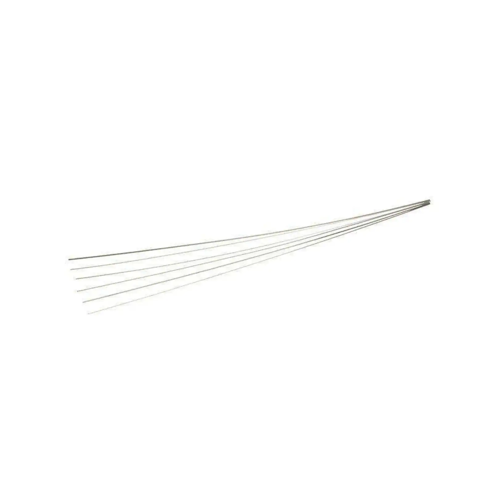 Keystone Stainless Steel Clasp Wire, 18 Gauge, Round, 10 x 1 ft Strips, 10/Pack, 1900770 thumbnail 3