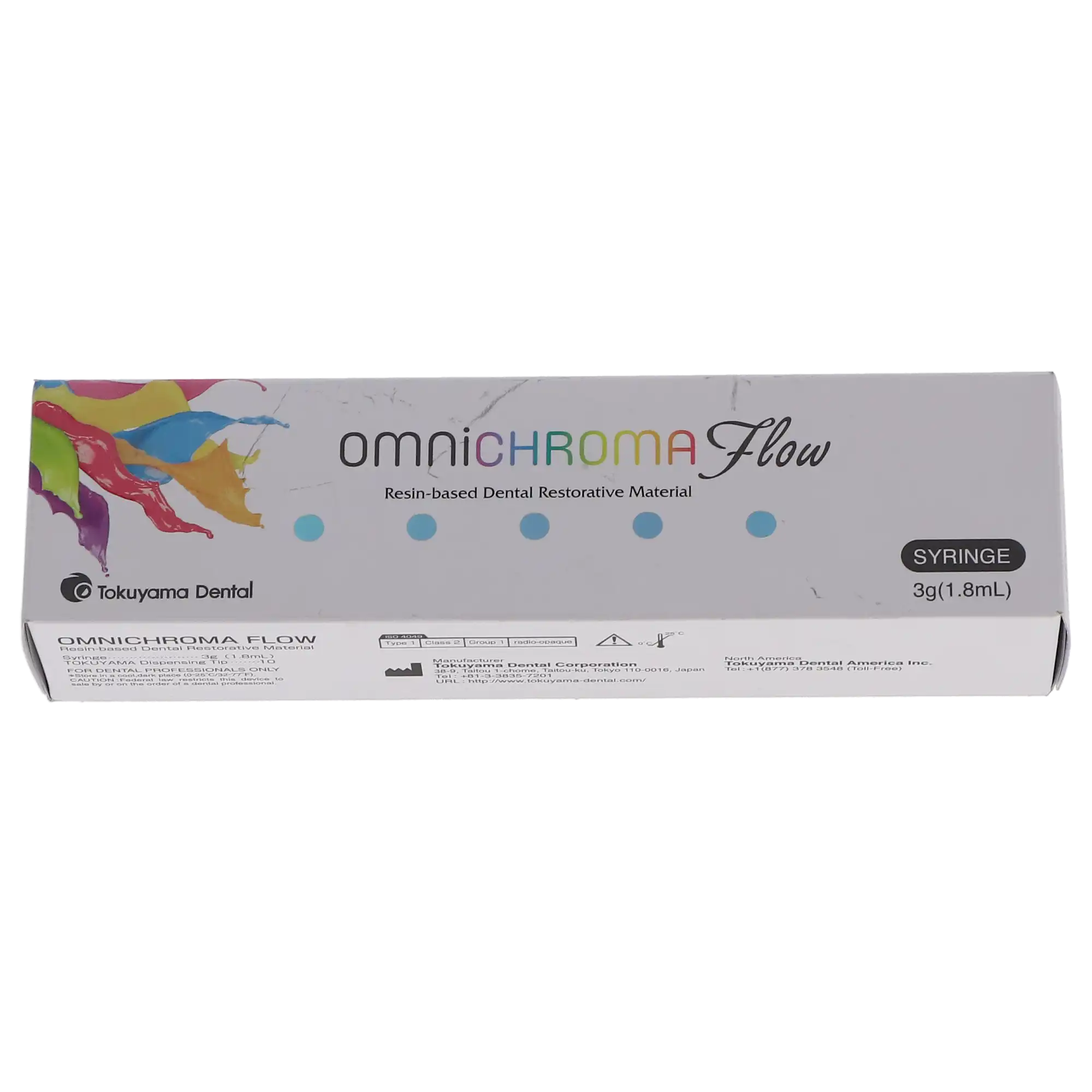 Tokuyama Omnichroma Flow Flowable Composite, Light-Cure, Syringe Refill, 3 g/1.8 mL, 1/Pk, 10220 thumbnail 11
