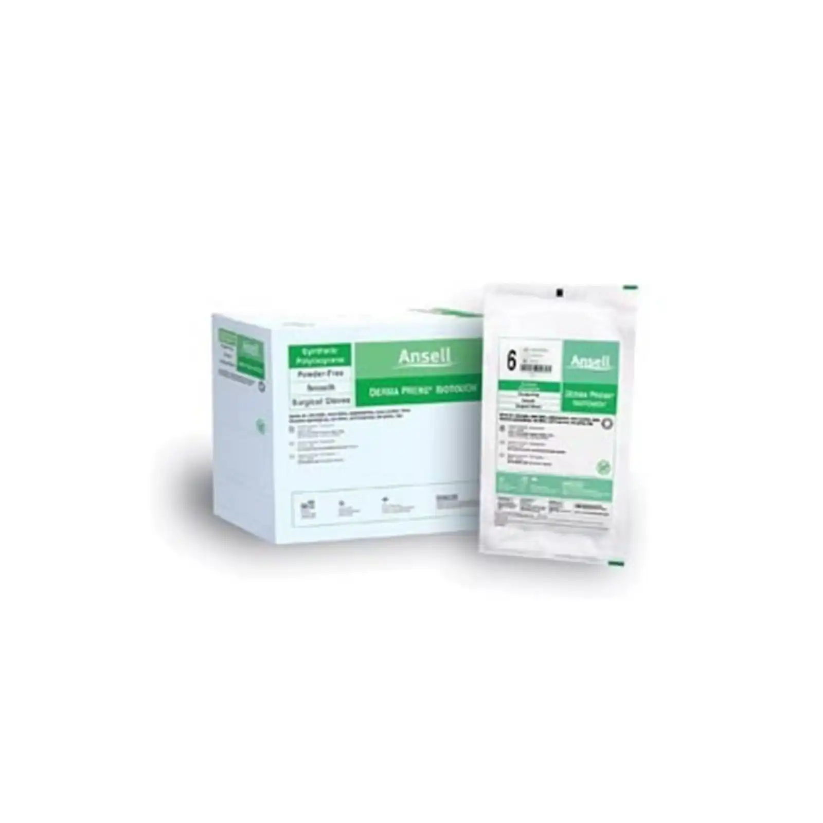 Gammex Non-Latex Neoprene Sterile Powder-Free Surgical Gloves, Size 8.0, Green, 50 Pairs/Box, 8516 thumbnail 9