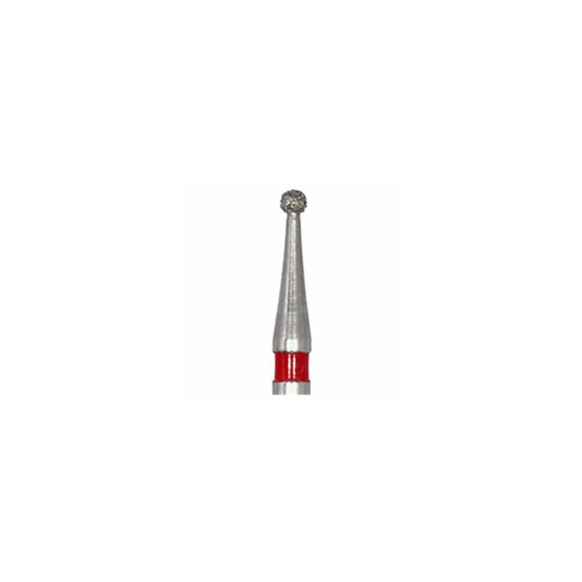 Meisinger Multi-Use Diamond Bur, FG, Round, #801F, 1.2 mm, Fine (Red), 5/Pk, 801F-012-FG thumbnail 3