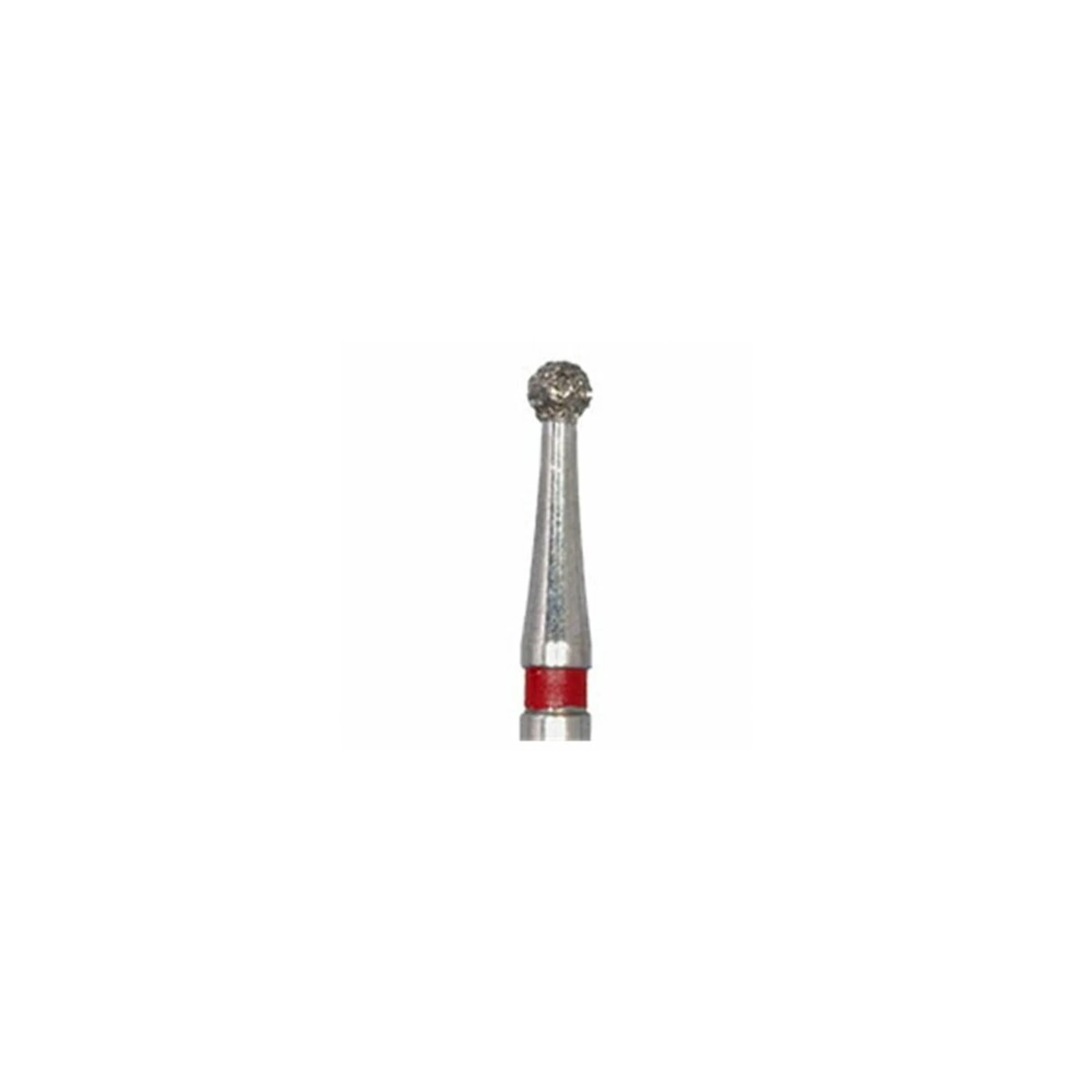 Meisinger Multi-Use Diamond Bur, FG, Round, #801F, 1.4 mm, Fine (Red), 5/Pk, 801F-014-FG thumbnail 3