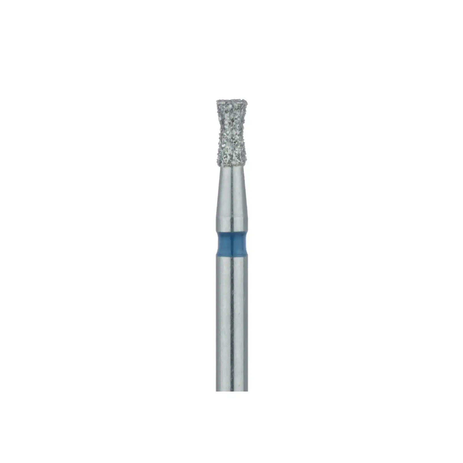 Meisinger Diamond Bur, FG, Medium Grit, Blue Ring, Hourglass/Double Inverted Cone, 806-016, 1.6 mm Head Diameter, 3.0 mm Head Length, 5/Pack thumbnail 3