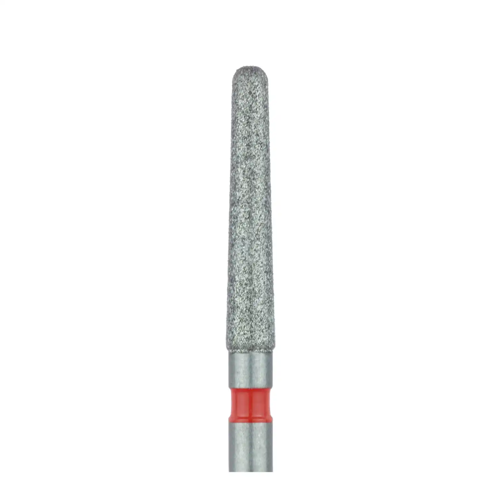 Meisinger Multi-Use Diamond Bur, FG, Long Round End Taper Chamfer, #852F, 1.8 mm, Fine, Red, 5/Pk, 852F-018-FG thumbnail 3