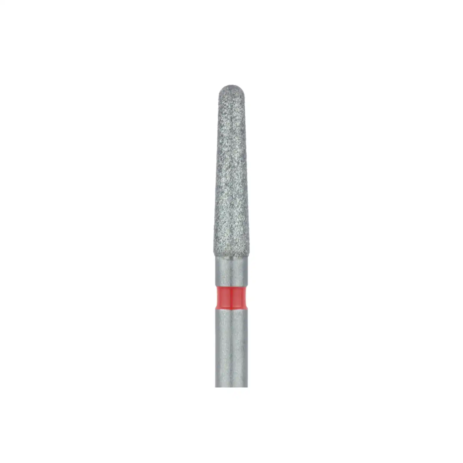 Meisinger Multi-Use Diamond Bur, Friction Grip, Round-End Taper Chamfer, 856F, 1.8 mm, Fine (Red), 5/Pk, 856F-018-FG thumbnail 3