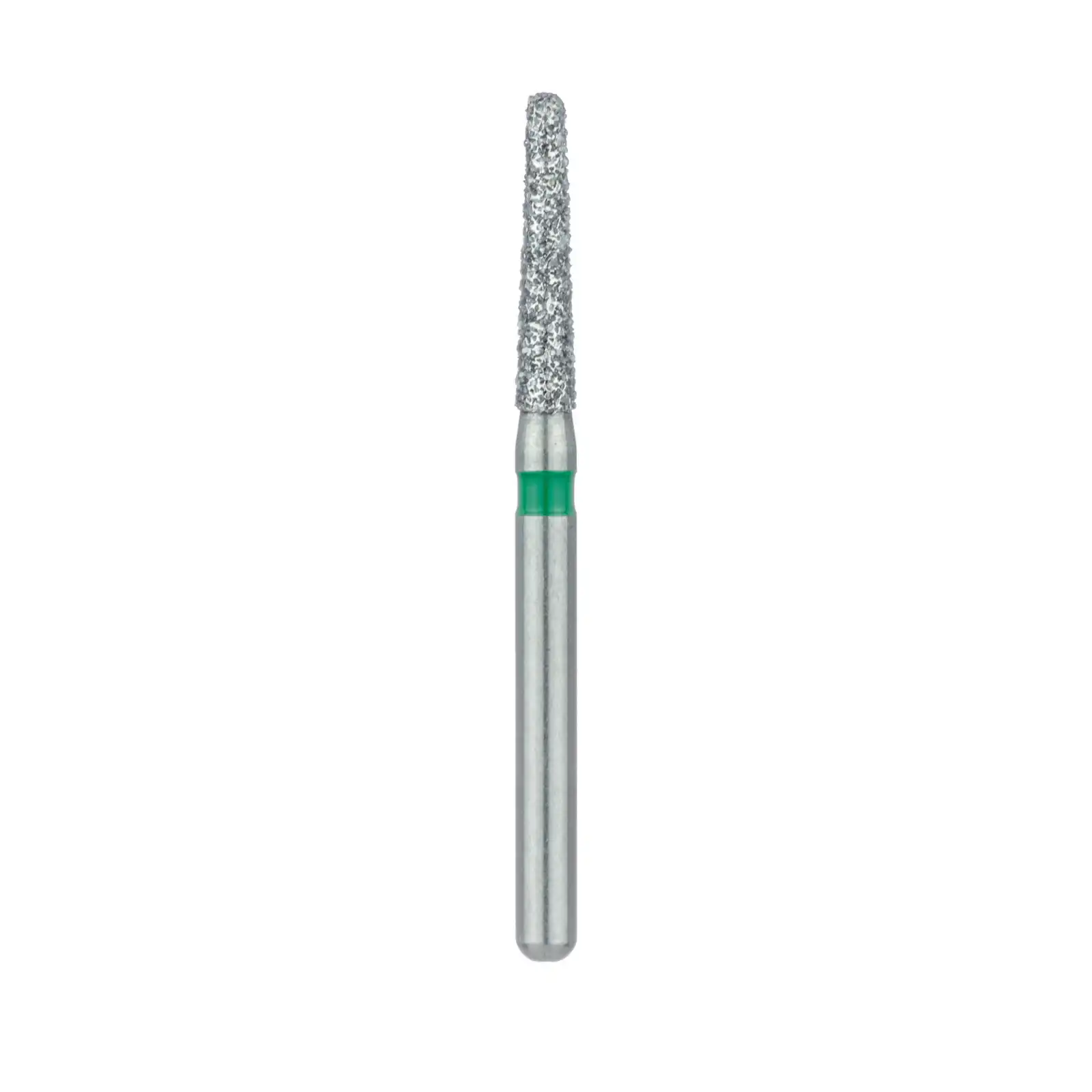 Meisinger Multi-Use Diamond Bur, Friction Grip, Round-End Taper Chamfer, 856G-016, 1.6 mm, Coarse, Green, 5/Pk thumbnail 3