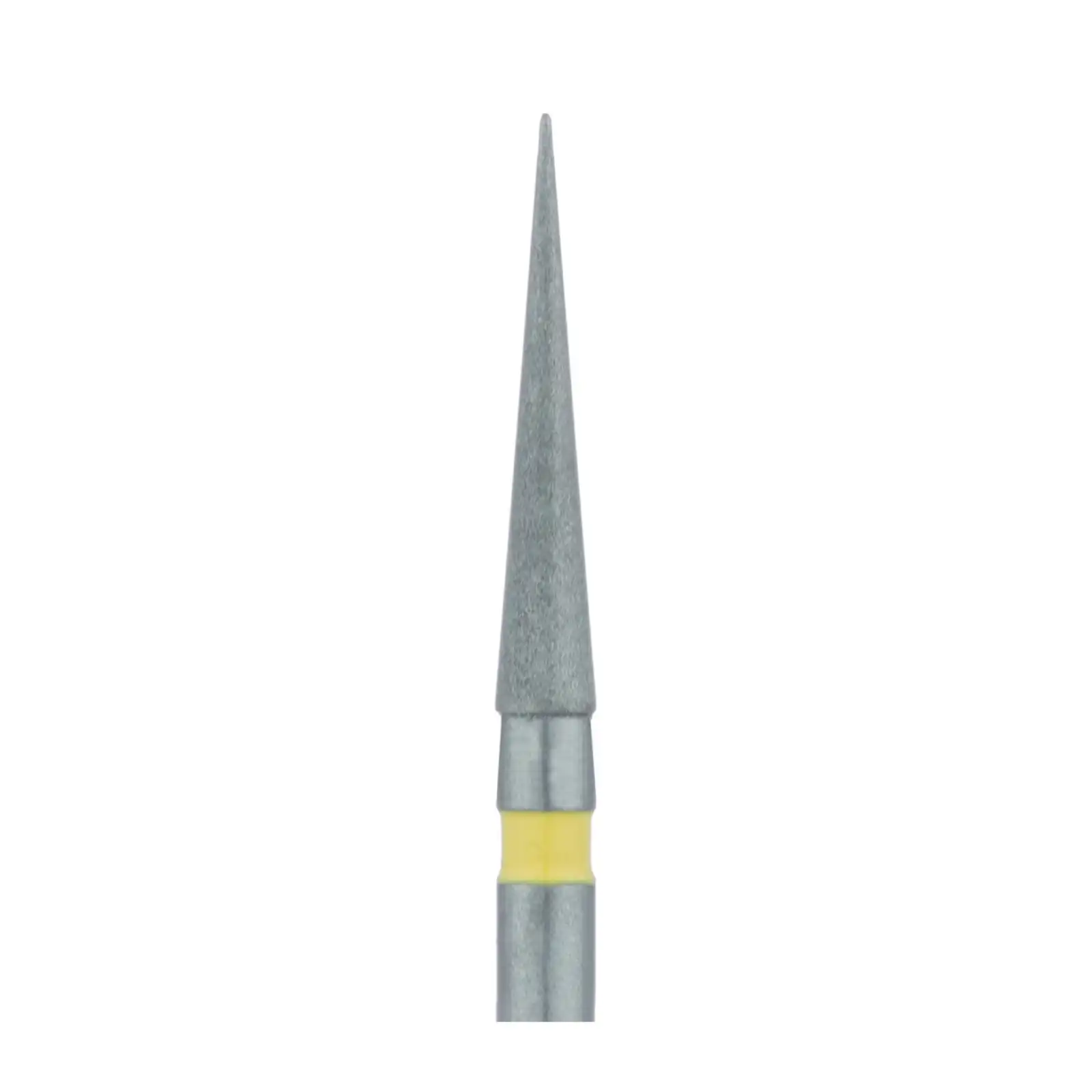 Meisinger Multi-Use Diamond Bur, FG, Long Needle, #859C, 1.6 mm, Extra Fine (Yellow), 5/Pk, 859C-016-FG thumbnail 3