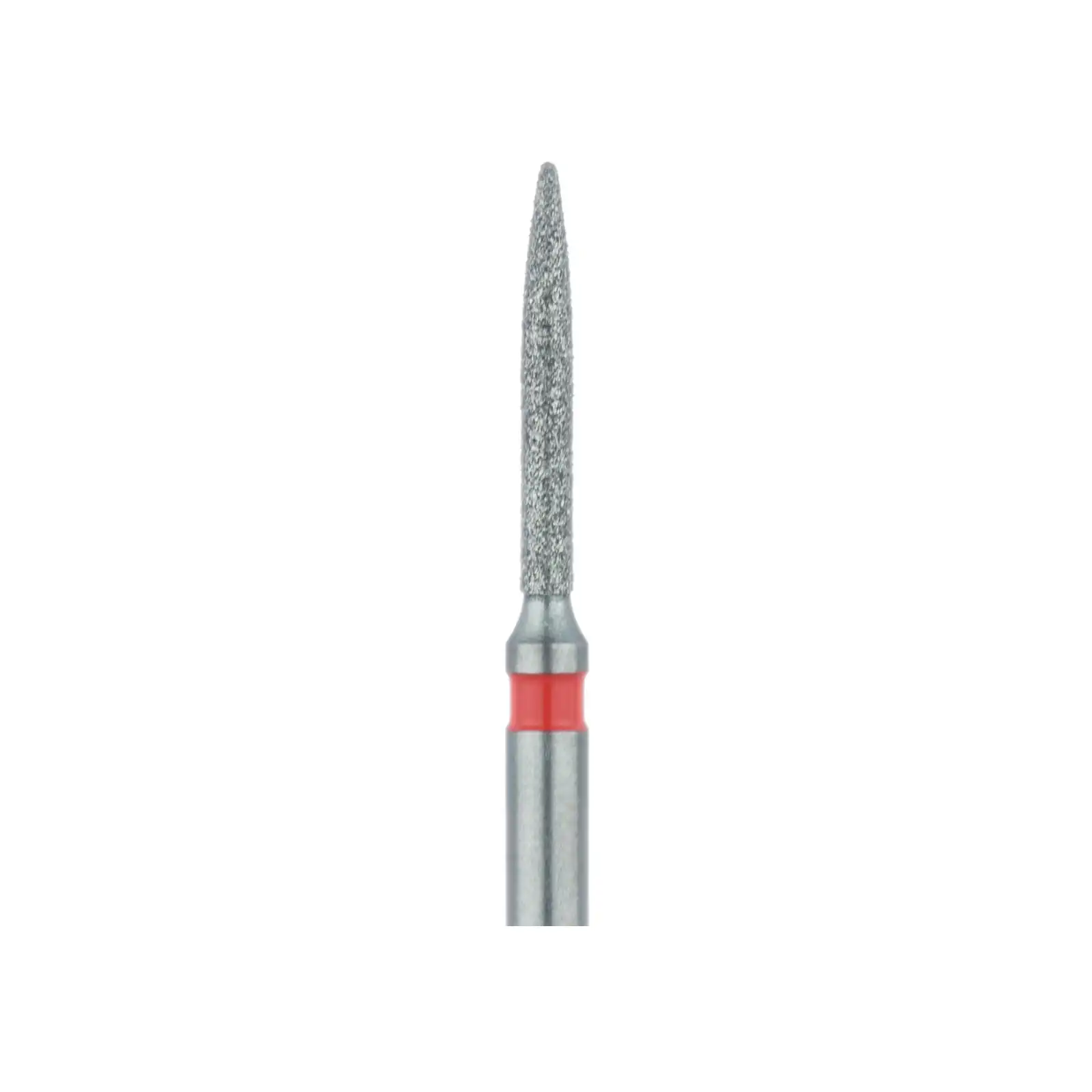 Meisinger Multi-Use Diamond Bur, FG, Flame, #862F, 1.0 mm, Fine, Red, 5/Pk, 862F-010-FG thumbnail 3