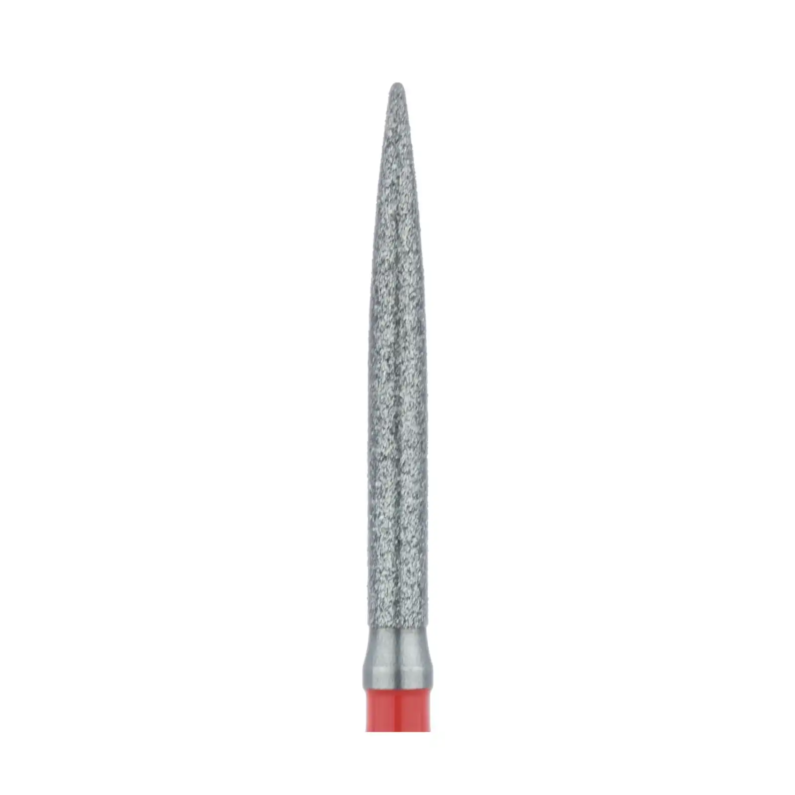 Meisinger Multi-Use Diamond Bur, FG, Long Flame, #863LF, 1.4 mm, Fine (Red), 5/Pk, 863LF-014-FG thumbnail 3