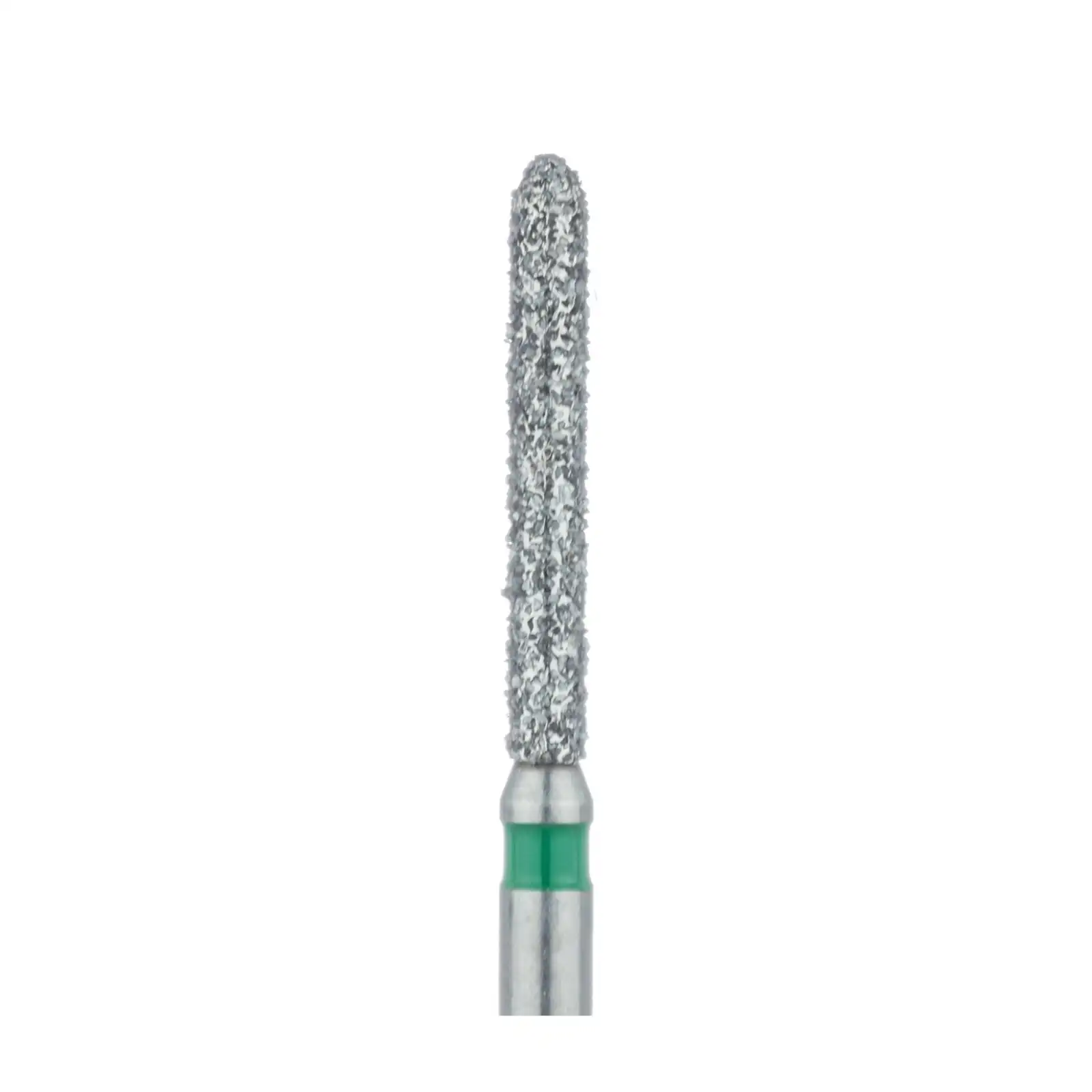 Meisinger Multi-Use Diamond Bur, FG, Long Torpedo/Cylinder Beveled End, #869G, 1.4 mm, Coarse, Green, 5/Pk, 869G-014-FG thumbnail 3