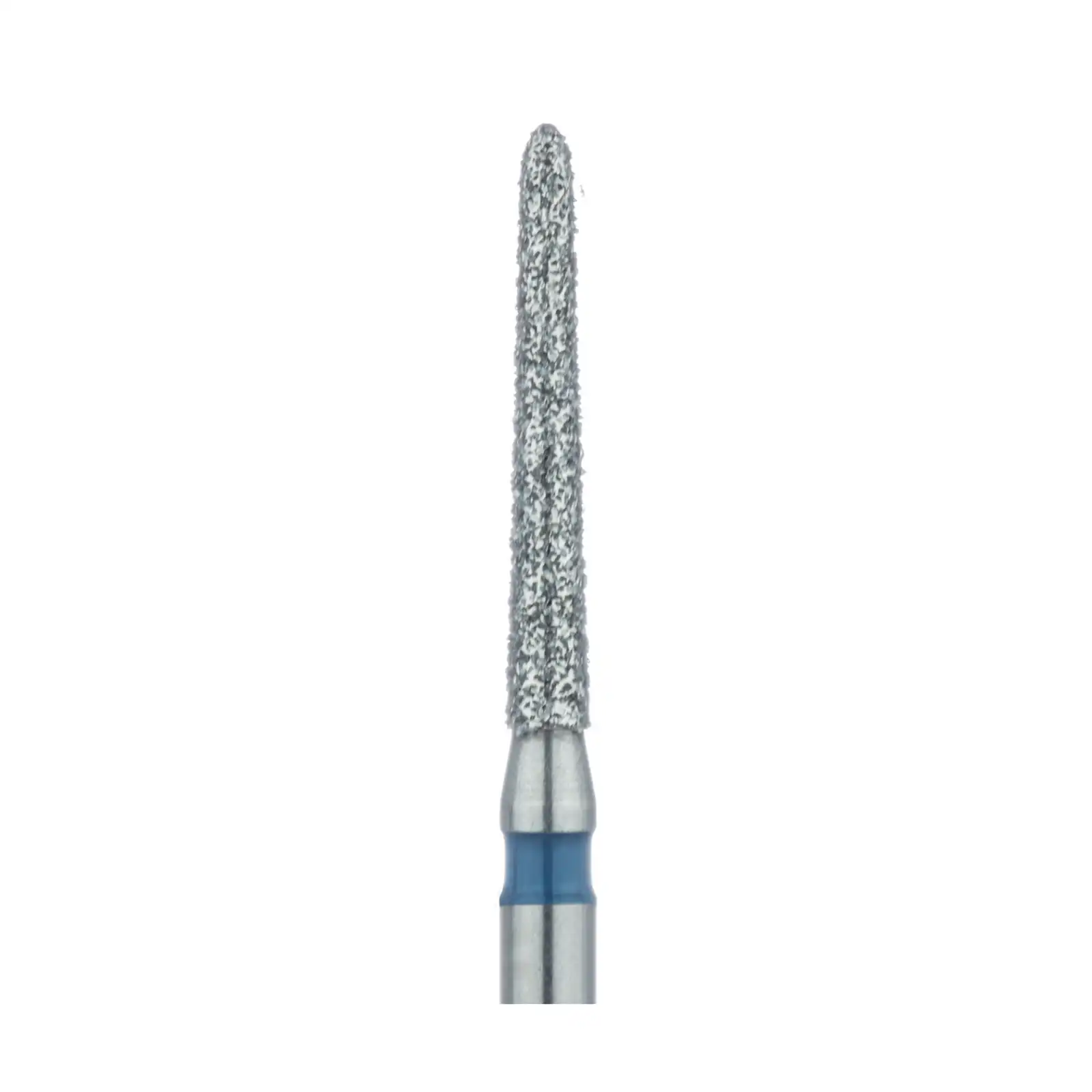 Meisinger Multi-Use Diamond Bur, FG, Long Modified Torpedo, #879, 1.4 mm, Medium Grit, Blue Ring, 5/Pk, 879-014-FG thumbnail 3