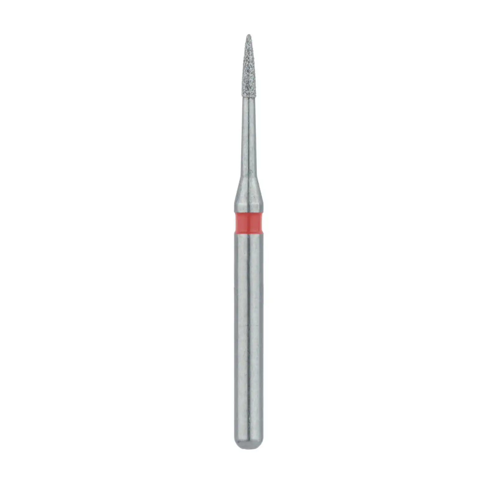 Meisinger Multi-Use Diamond Bur, Friction Grip, Short Flame, Fine (Red), 0.9 mm, 5/Pk, 889LF-009-FG thumbnail 3