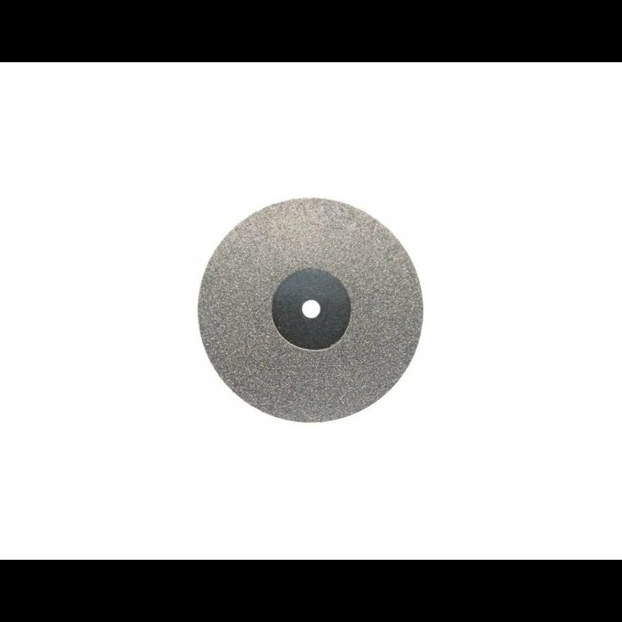 Meisinger 930D-220-HP Multi-Use Diamond Disc, Double Sided, Flexible, Medium Grit, Blue, 22 mm, 0.3 mm Thick, HP Shank, 1/Pk thumbnail 2