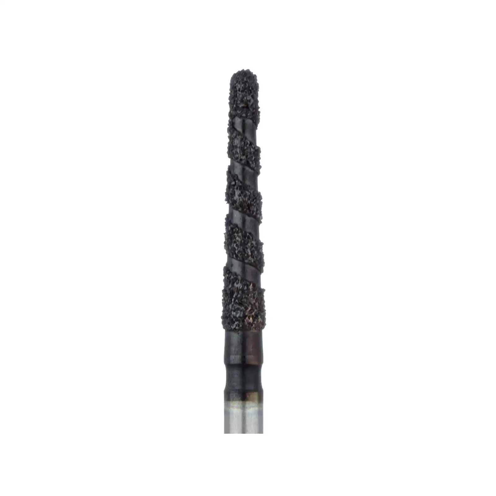 Meisinger Black Cobra Diamond Bur, Friction Grip, Super Coarse, Round End Taper, B852-018, 1.8 mm, 5/Pk, B852-018-FG thumbnail 3