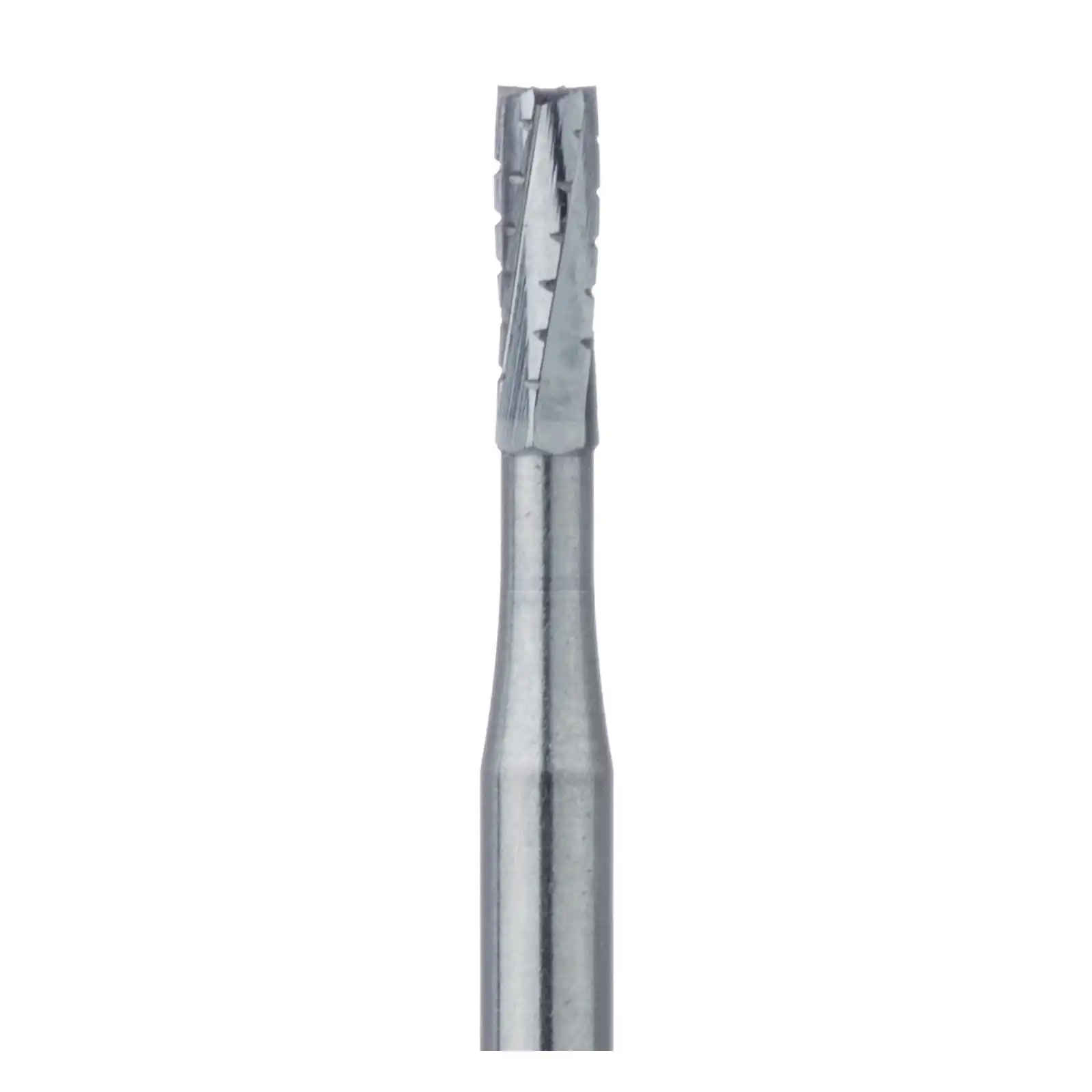 Meisinger HM31-012-FG Tungsten Carbide Bur, #558, X-Cut Fissure, FG, Cylinder, 1.2 mm, 5/Pk thumbnail 2