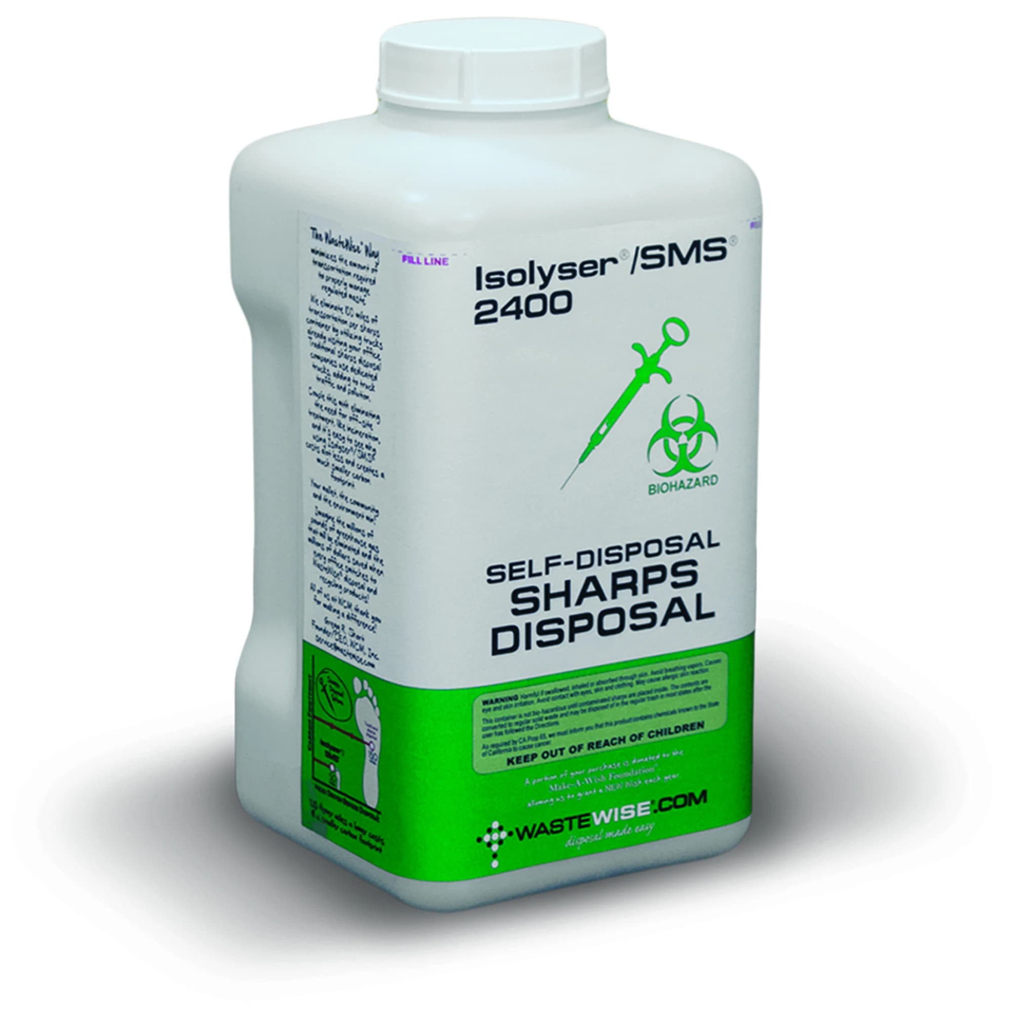 Isolyser/SMS Replacement Catalyst Packets for SMS2400 Sharps Disposal System, 1/Pk (2400CPEA) thumbnail 2