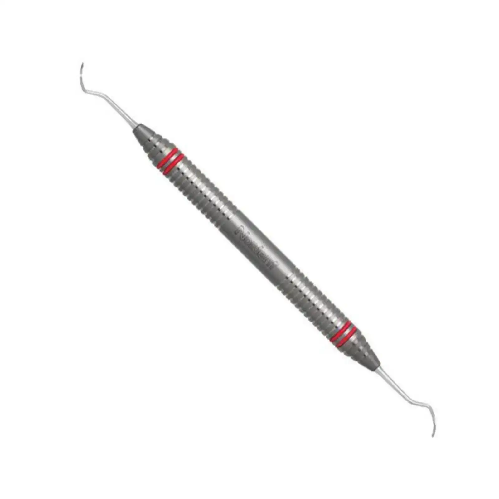 Nordent ImplaMate Titanium Implant Scaler, Barnhart #5-6, Double-Ended, DuraLite ColorRings Handle, CEISBH5-6 thumbnail 2
