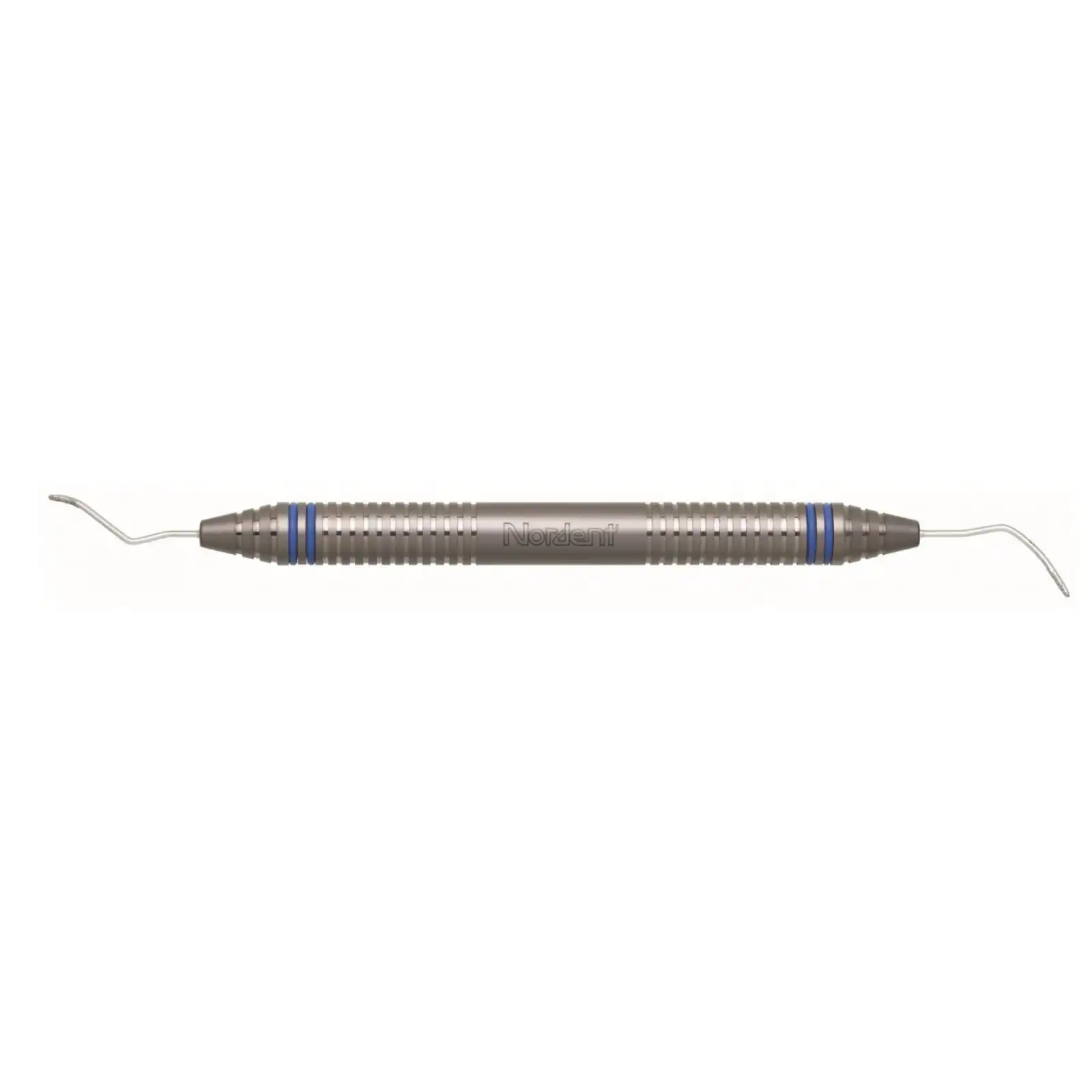Nordent ImplaMate Implant Scaler, Double-End, Langer #3-4, Titanium Tips, DuraLite ColorRings Handle, Purple, 1/Pkg thumbnail 2