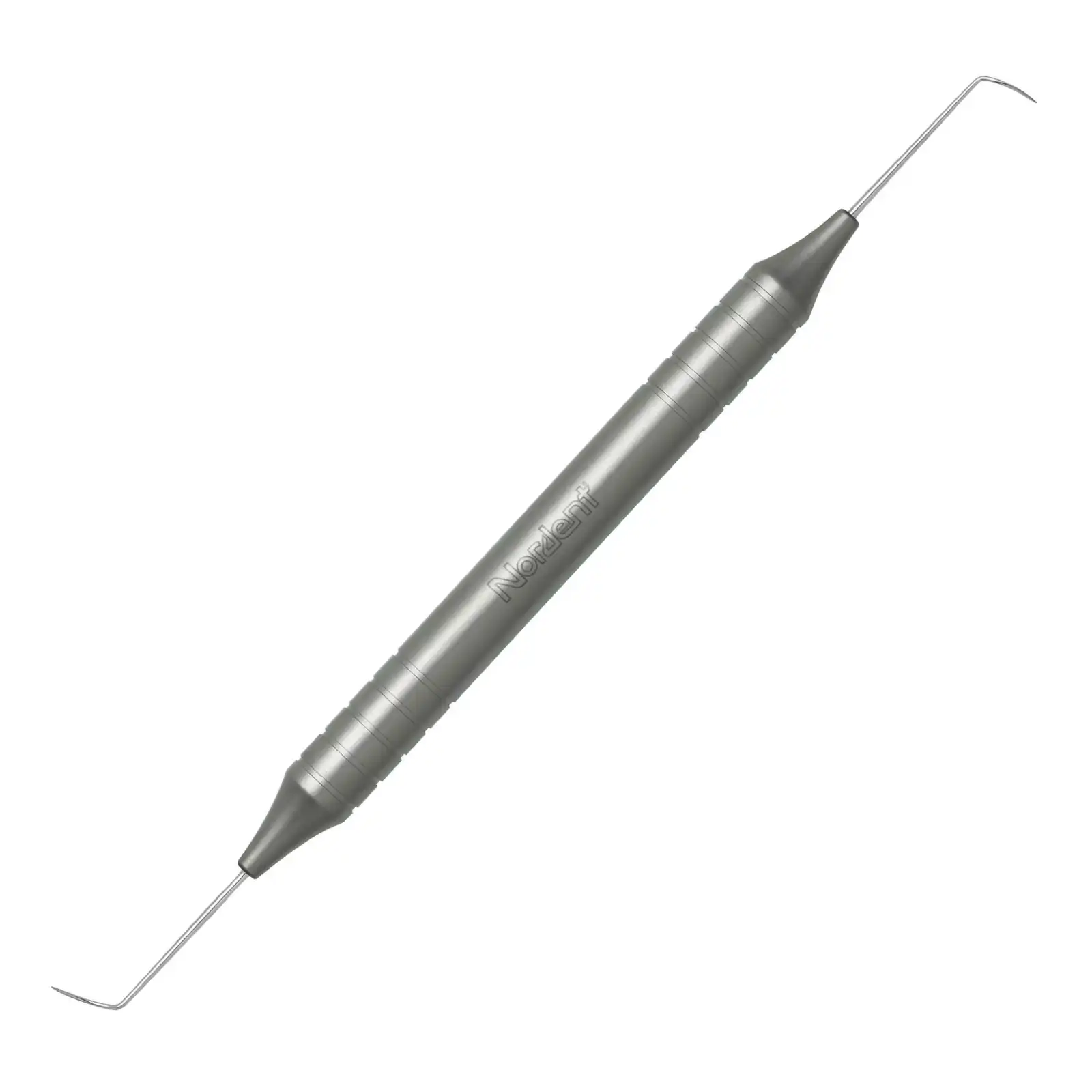 Nordent #5 Double-Ended Explorer, DuraLite Round Handle, Stainless Steel, REEX5 thumbnail 8