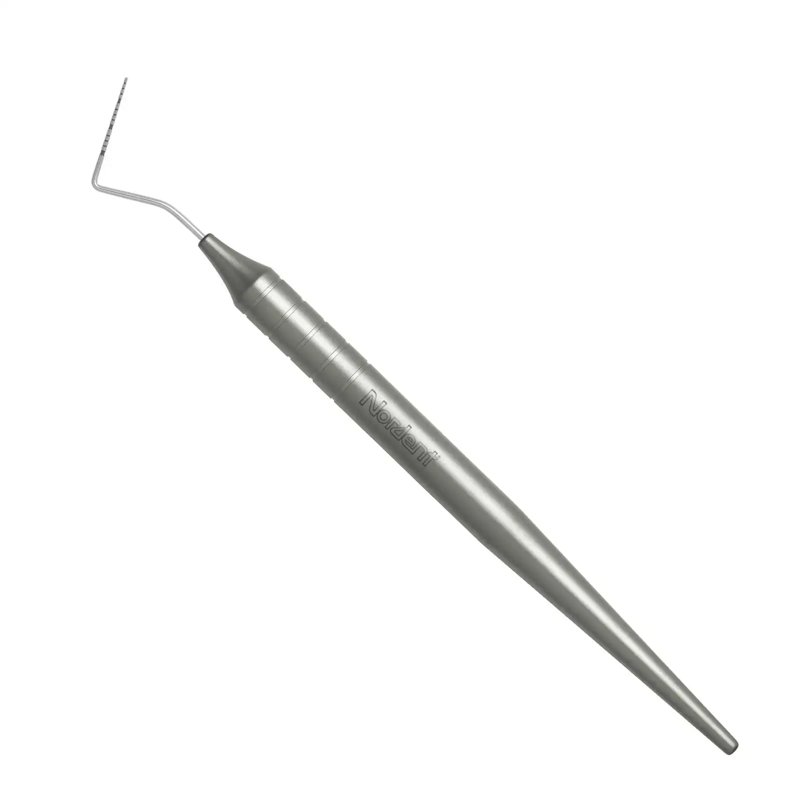 Nordent UNC #N15 Color-Coded Single-Ended Periodontal Probe, 1-15 mm, DuraLite Round Handle thumbnail 2