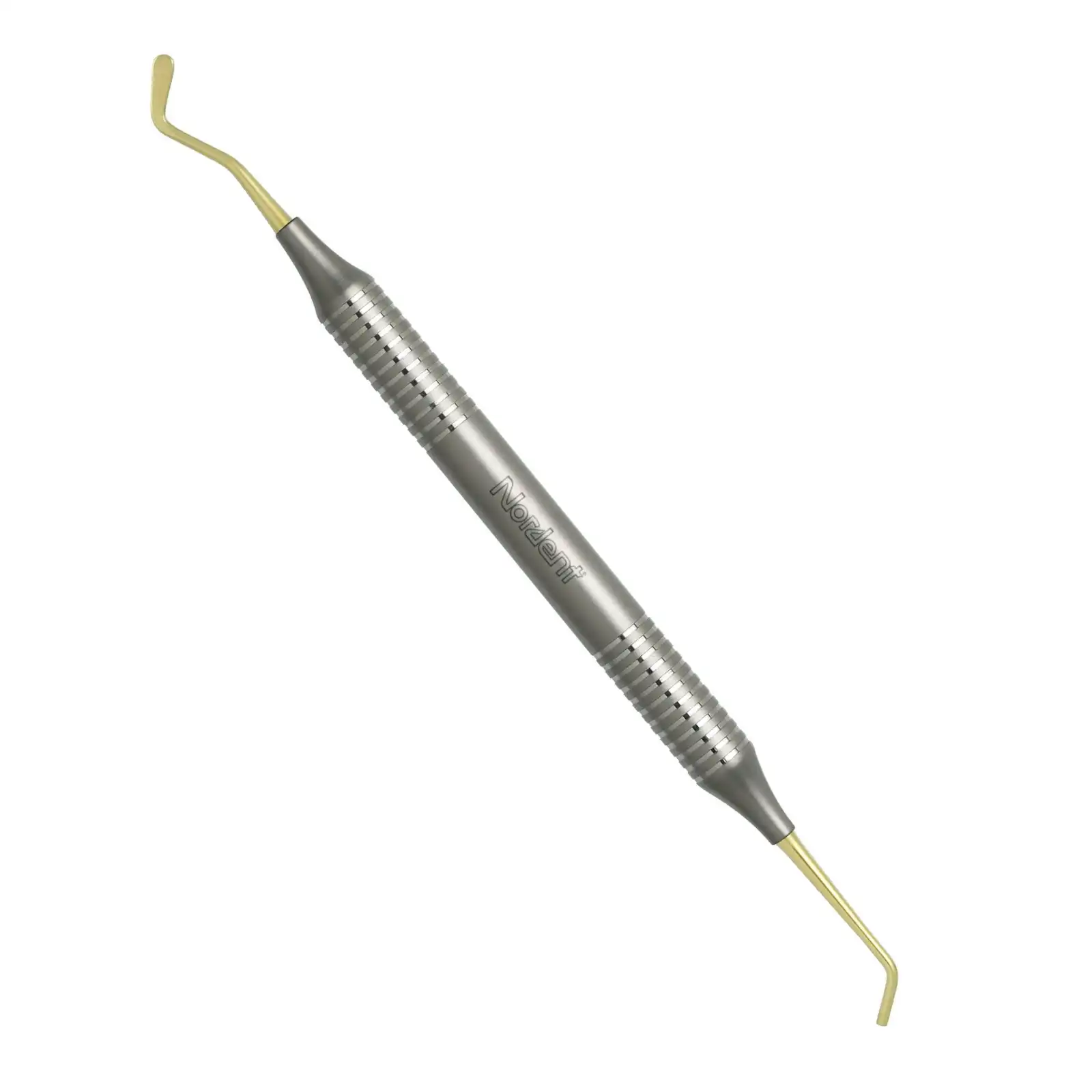 Nordent Composite Placement Double-Ended Paddle/Condenser #2T, TiN Coated, DuraLite Round Handle, REPFI2T thumbnail 2