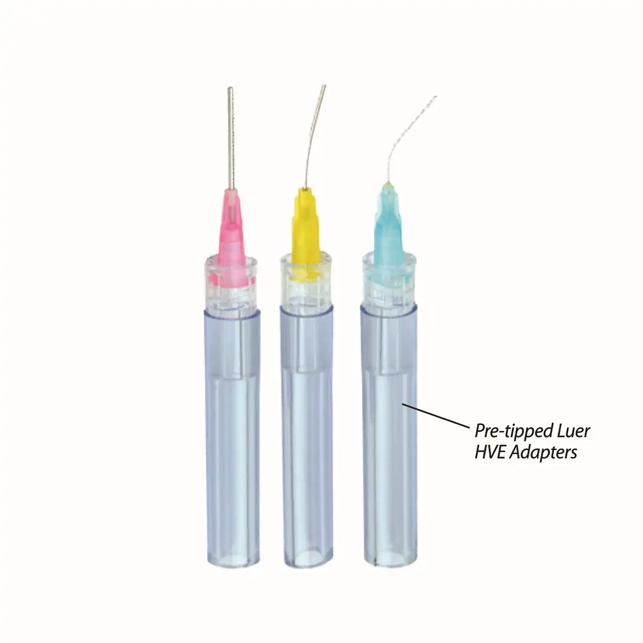 Vista Apex Appli-Vac Micro Aspirator, 25 Gauge, Blue, Bendable Irrigating Tips, 20/Pk, 315255 thumbnail 2