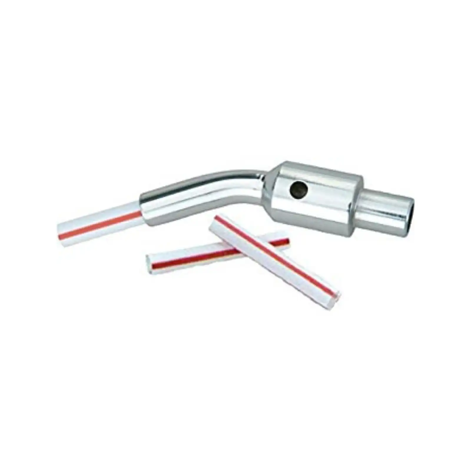 Vista Apex Metal Straw Aspirator Kit, 1.5mm Opening, 4.5" Length, with 200 Replacement Straws and Cleaning Brush, #802017 thumbnail 2