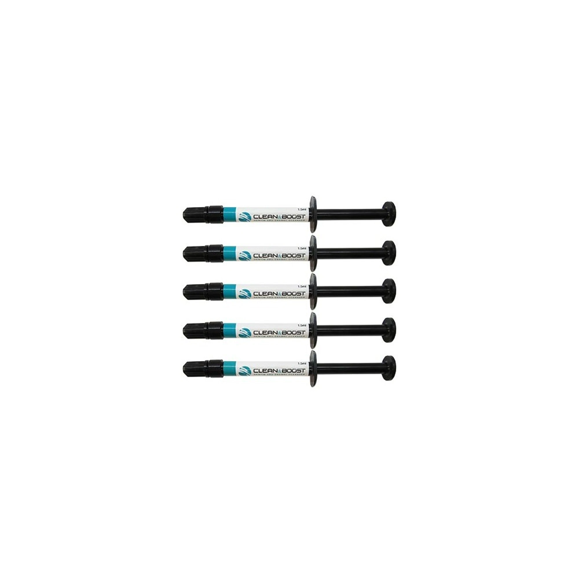 Clean & Boost Dentin and Enamel Cleanser Liquid, 1.2 mL Syringe, 5/Pk with 25 Stat-Flo Tips, 90057 thumbnail 8