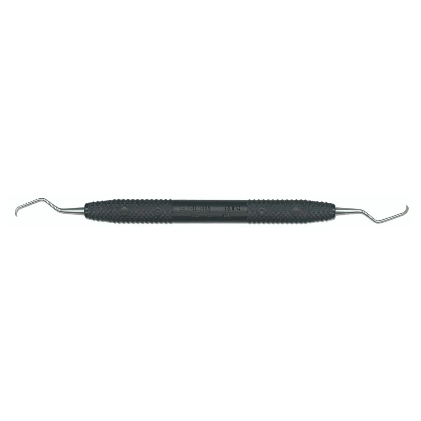 PDT Amazing Gracey 7/8 Extended Reach Mini Curette, Double End, Black Resin Handle, R004 thumbnail 2