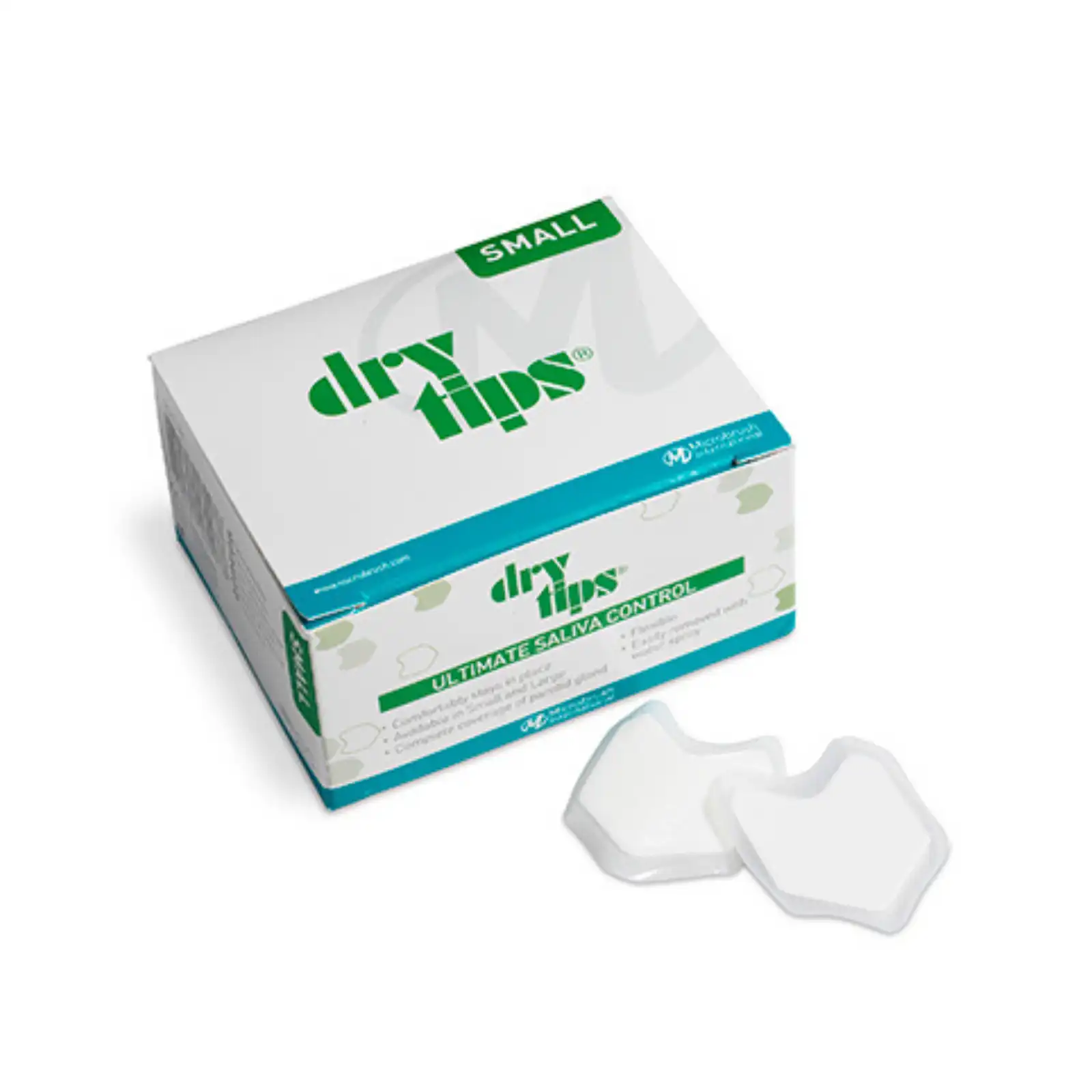 Reflective DryTips Saliva Absorbent Tips, Small, Silver, 50/Box, 291727 thumbnail 6