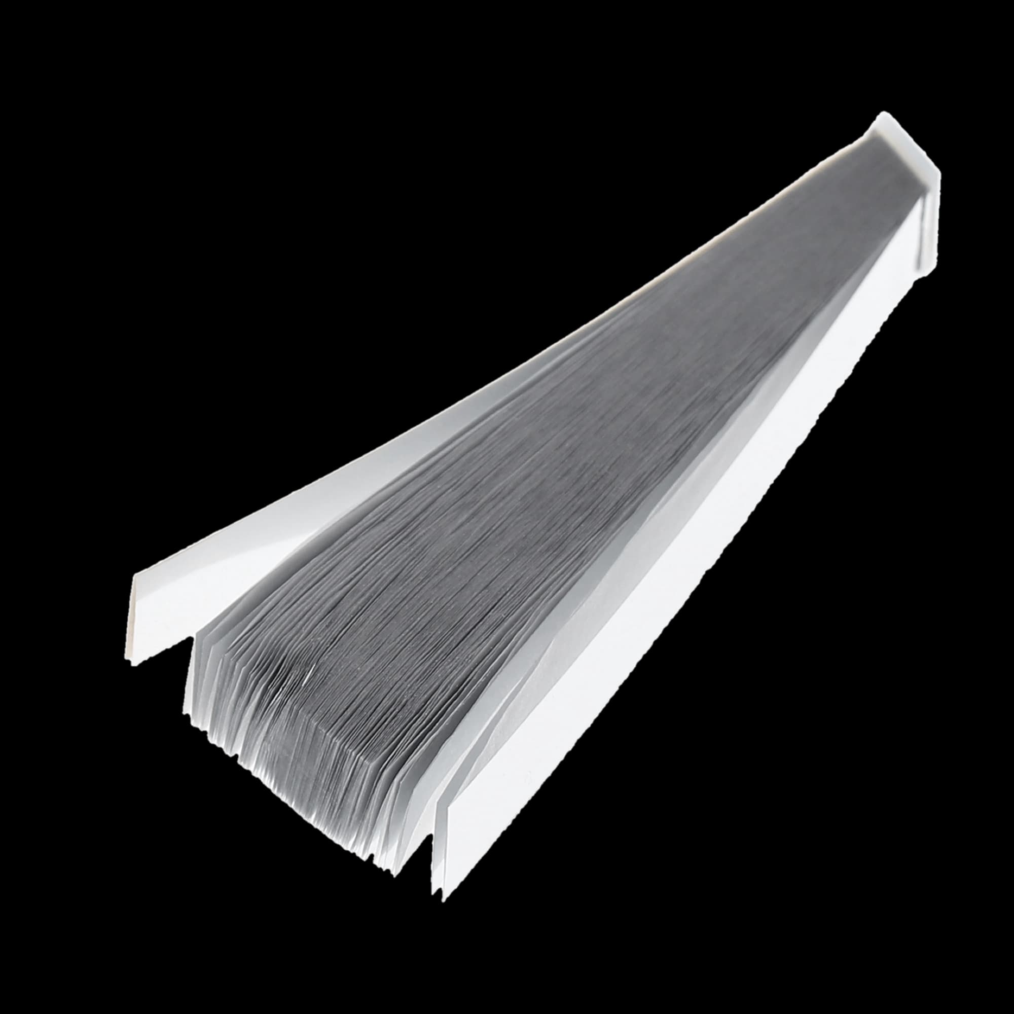 Shimstock Foil Articulating Strips, 12 Micron, 2" x 3/8", 300/Pk, 72070 thumbnail 2