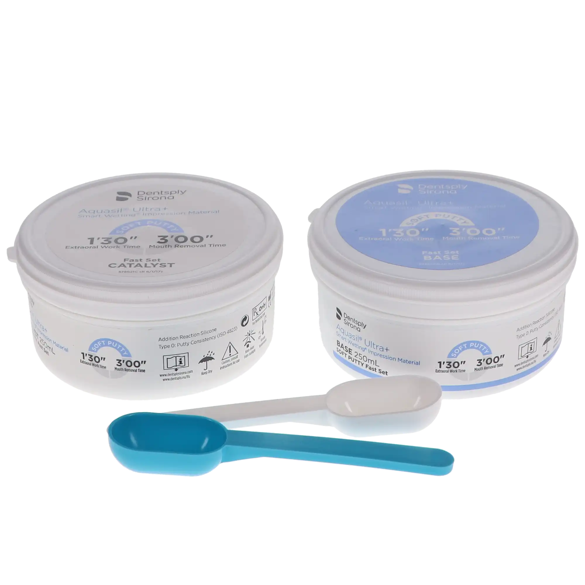 Aquasil Ultra+ Soft Putty Fast Set VPS Impression Material, 2 x 250 mL (Base & Catalyst), 678708 thumbnail 6