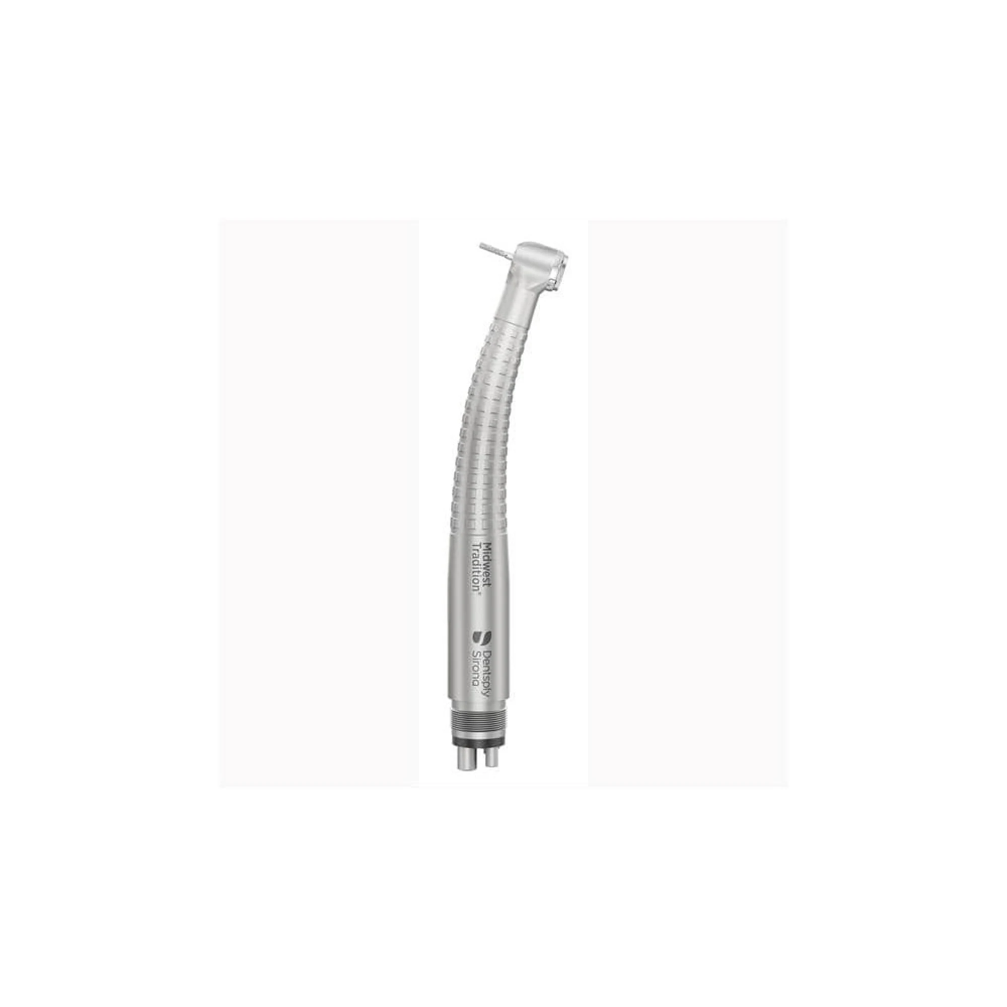 Midwest Tradition TB Push Button High-Speed Air Handpiece, Fixed Backend, 4-Hole, Non-Fiber Optic, 790344 thumbnail 2