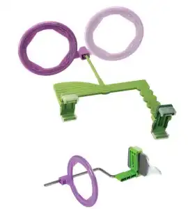 Flow X-Ray RAPD Bite-Wing Kit with #2 Horizontal Bite Blocks, Color-Coded, Includes Aiming Ring, Indicator Arm, and 4 Bite Blocks - Rapd Bitewing Kit W/Bite Blocks #2 Horizontal - Image 1