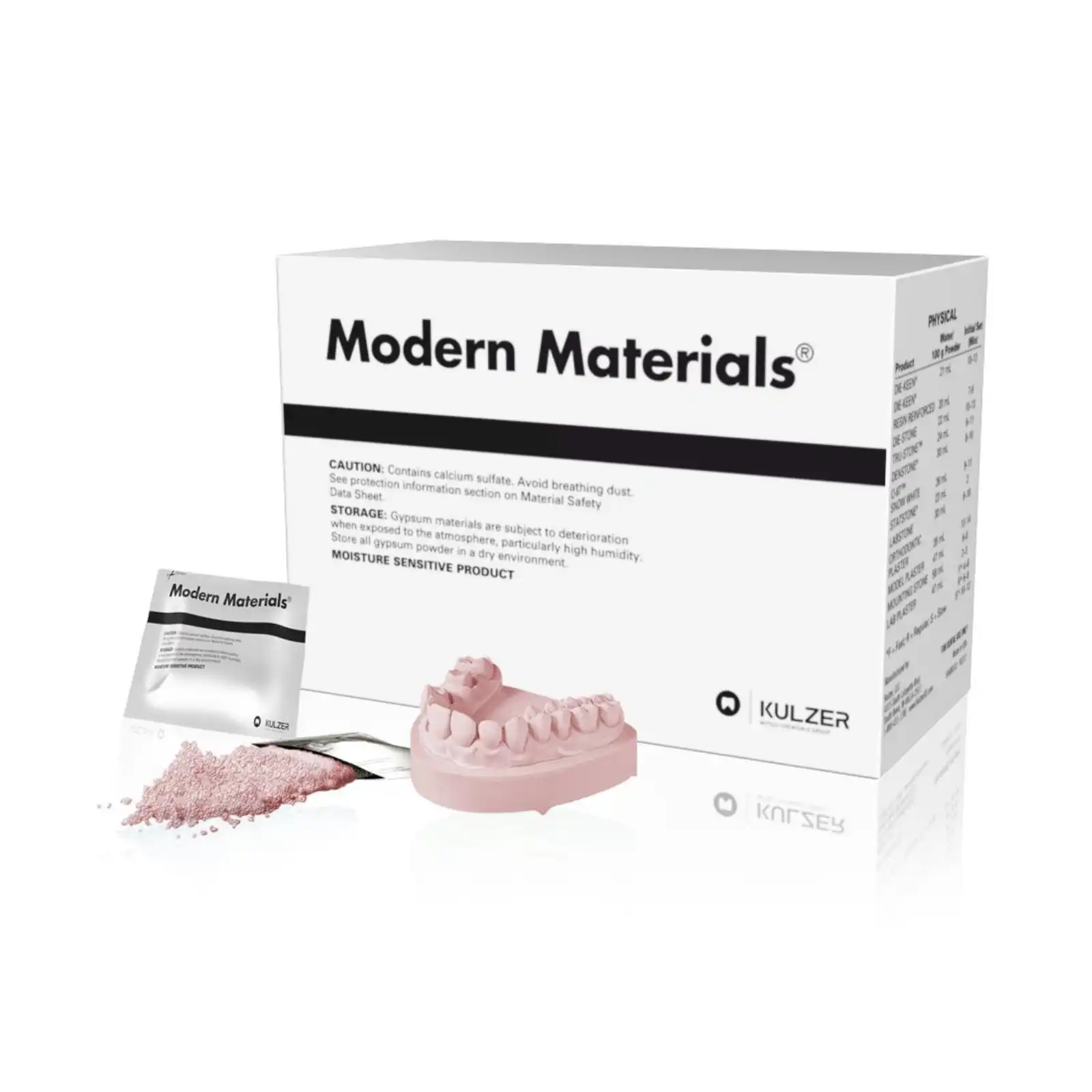 Kulzer Die-Keen Type V Die Stone, Pink, 45 lb Carton, 50046590 thumbnail 2