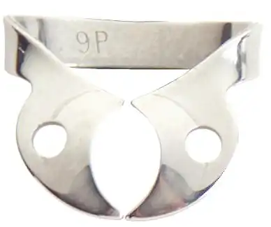 Kulzer Ivory Rubber Dam Clamp, Wingless, #W4, Small Upper Molar, Stainless Steel, 50057524 thumbnail 2