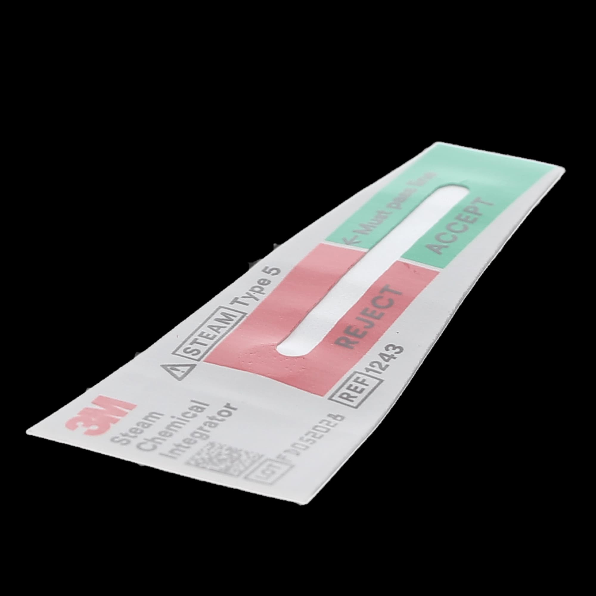 3M Comply SteriGage Steam Chemical Integrator, Class 5, 2" x 0.75", 100/Pk, 1243B thumbnail 4