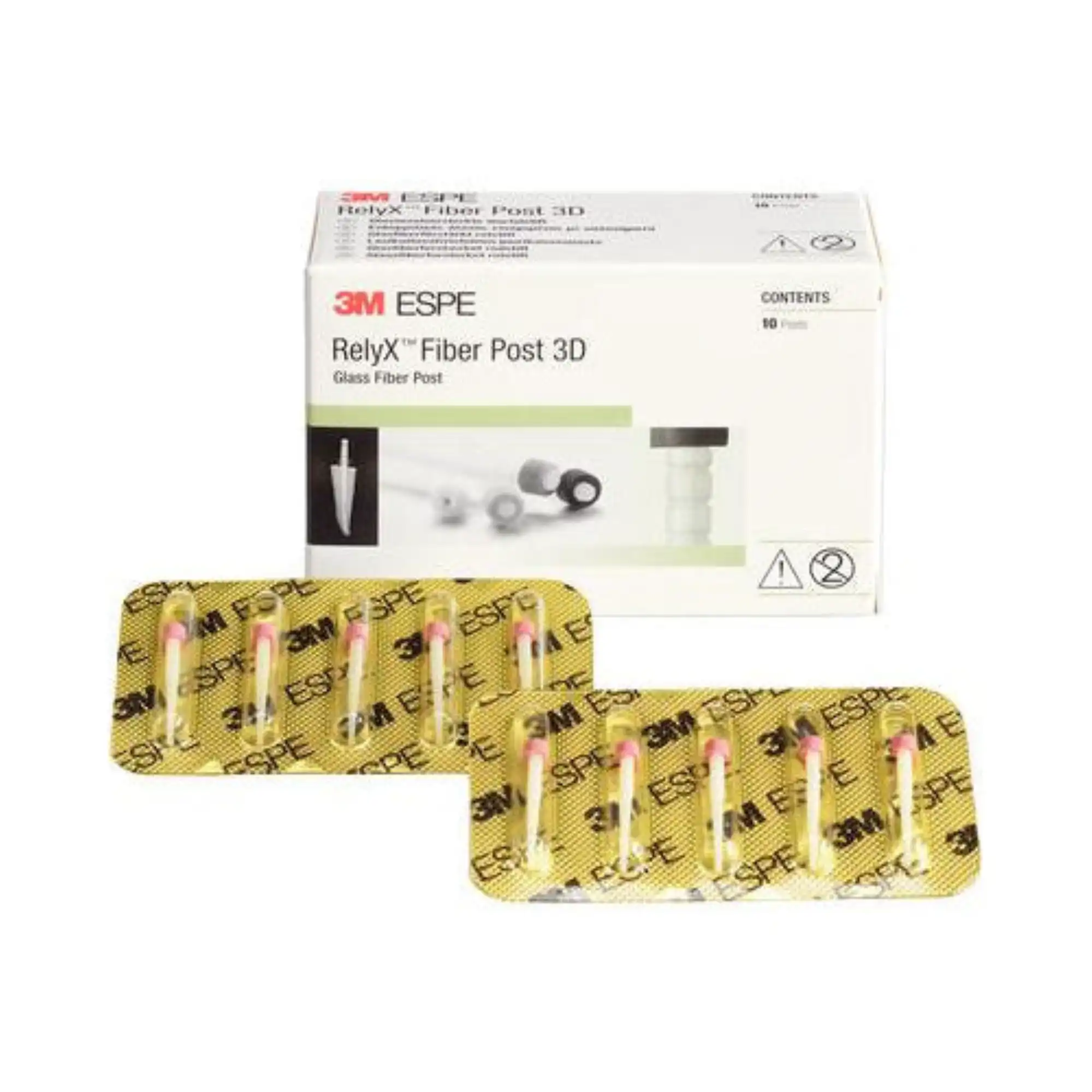 3M RelyX Fiber Post 3D Glass Fiber Post, Size 0 (1.1mm), White, Refill, 10/Pack, 56948 thumbnail 6