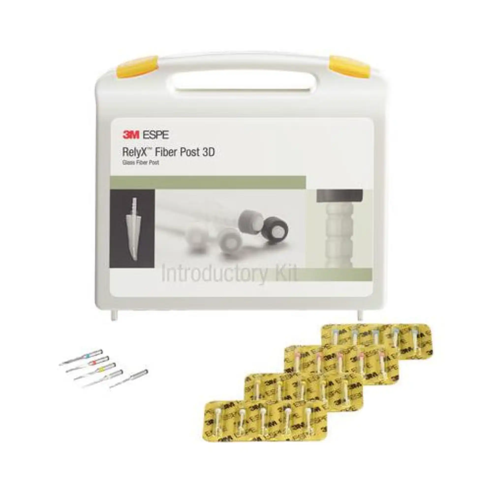 3M RelyX Fiber Post 3D Glass Fiber Post Intro Kit, Assorted Sizes 0-3, 20 Posts + 5 Drills, 56957 thumbnail 5