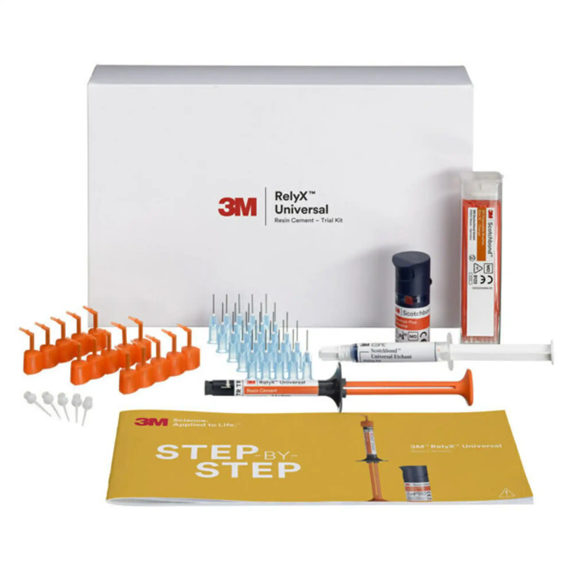 3M RelyX Universal Resin Cement Trial Kit, Translucent (TR), Dual-Cure, 3.4g Syringe, 56969 thumbnail 21
