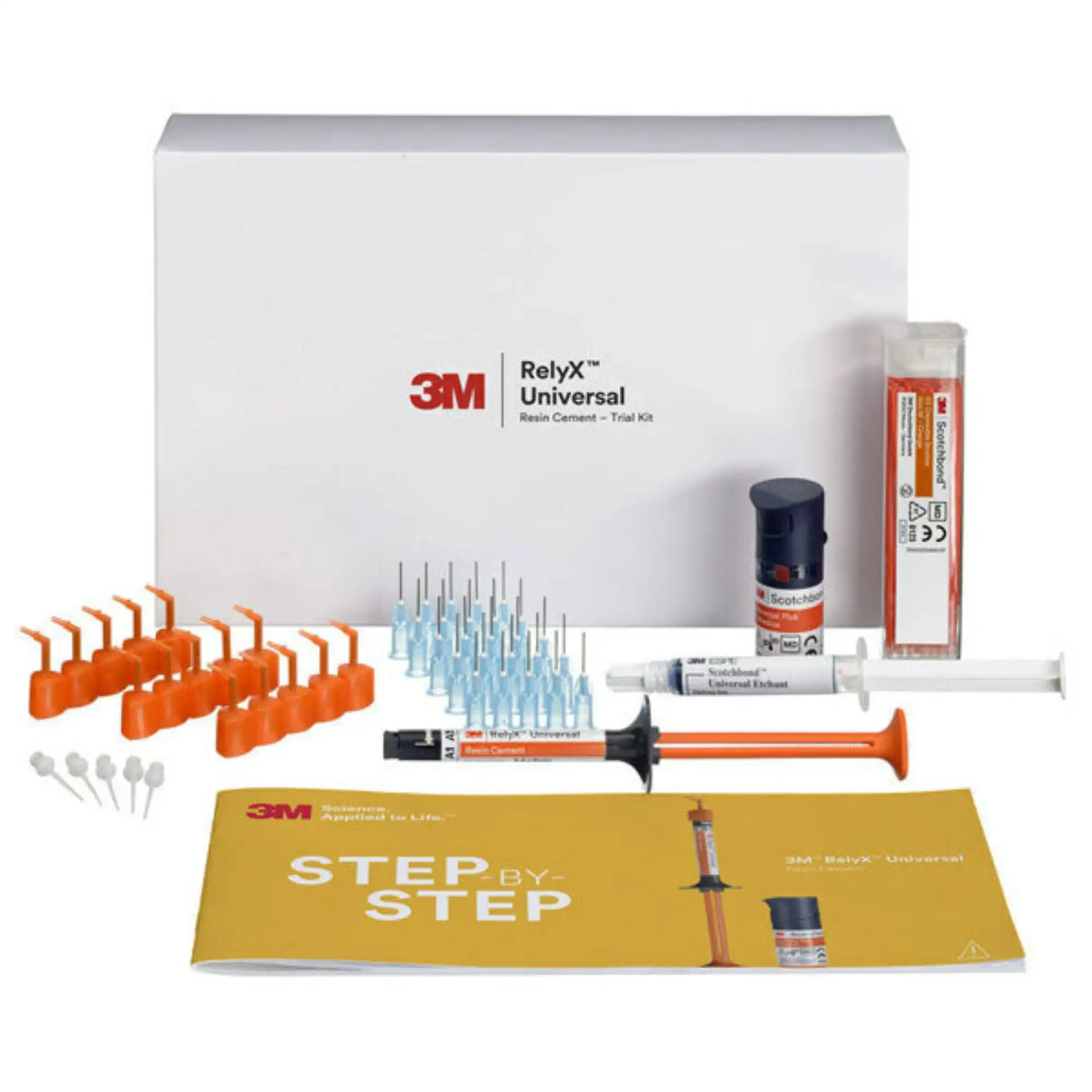 3M RelyX Universal Resin Cement Trial Kit, Shade A1, Dual-Cure, 3.4g Syringe, 56970 thumbnail 20