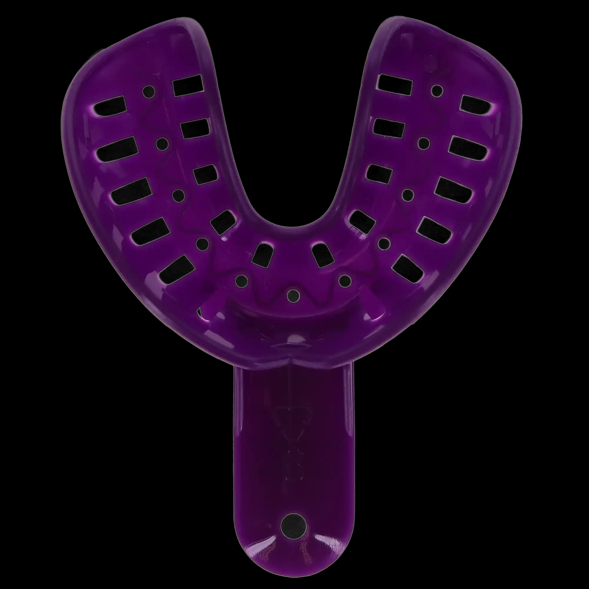 Excellent-Colors Ortho Impression Trays #6 Large Lower, Purple, Perforated, Disposable, 25/Pk, ITO-6L thumbnail 6