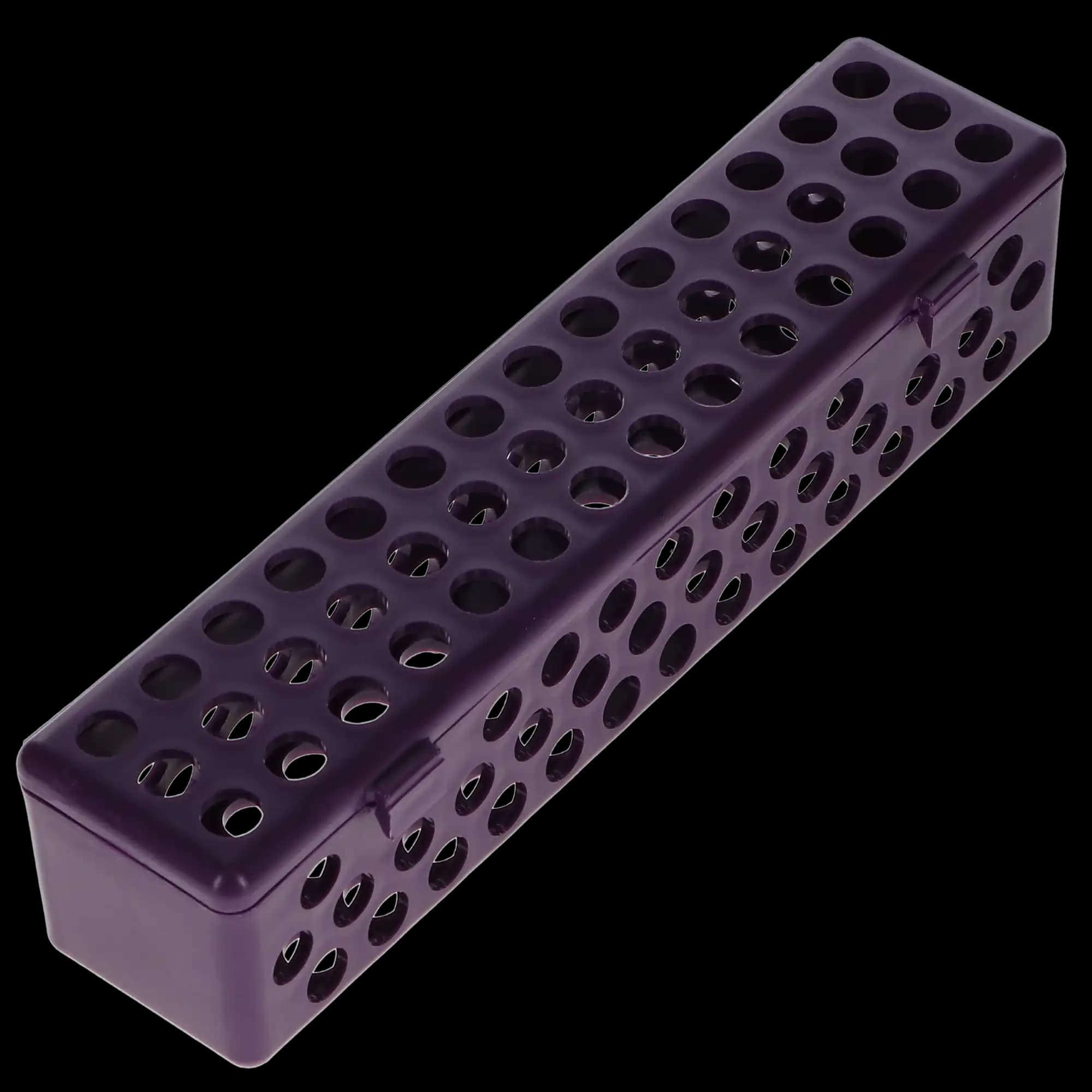 Zirc Steri-Container Standard, Plum, 8-1/8" x 1-7/8" x 1-7/8", Holds 10-14 Instruments, 50Z900E thumbnail 4