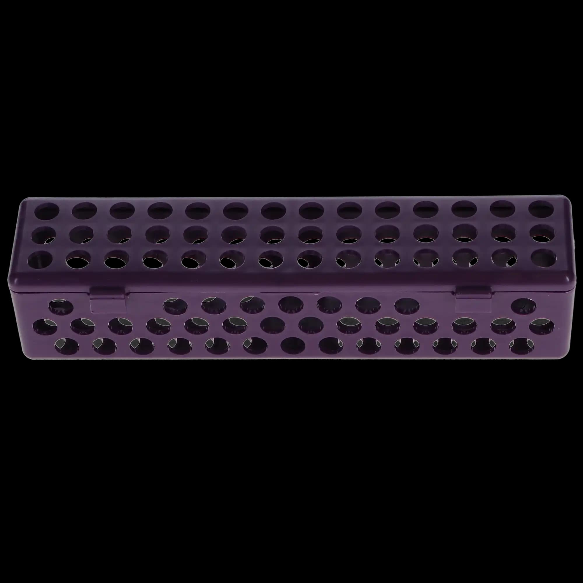 Zirc Steri-Container Standard, Plum, 8-1/8" x 1-7/8" x 1-7/8", Holds 10-14 Instruments, 50Z900E thumbnail 6